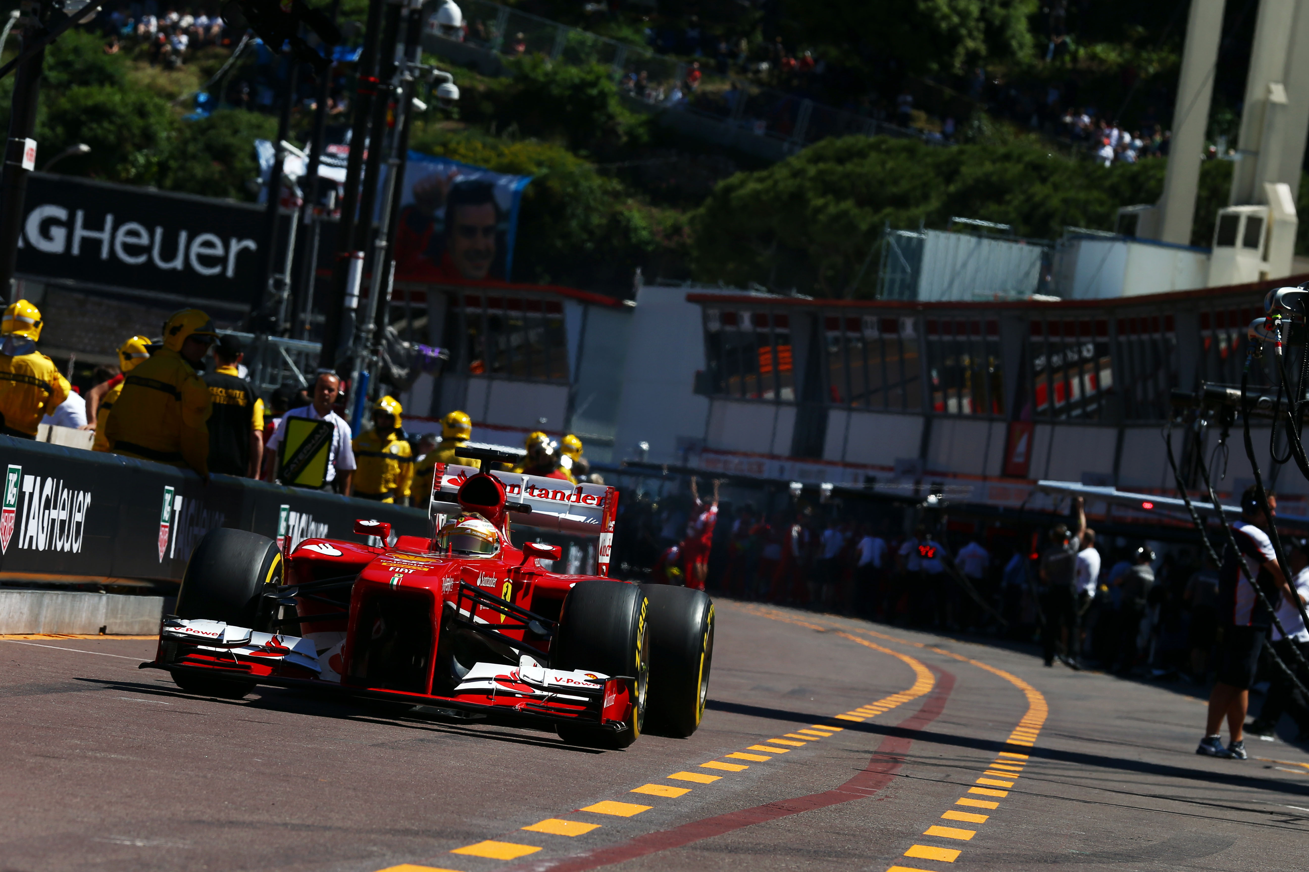 Ferrari tevreden over probleemloze donderdag