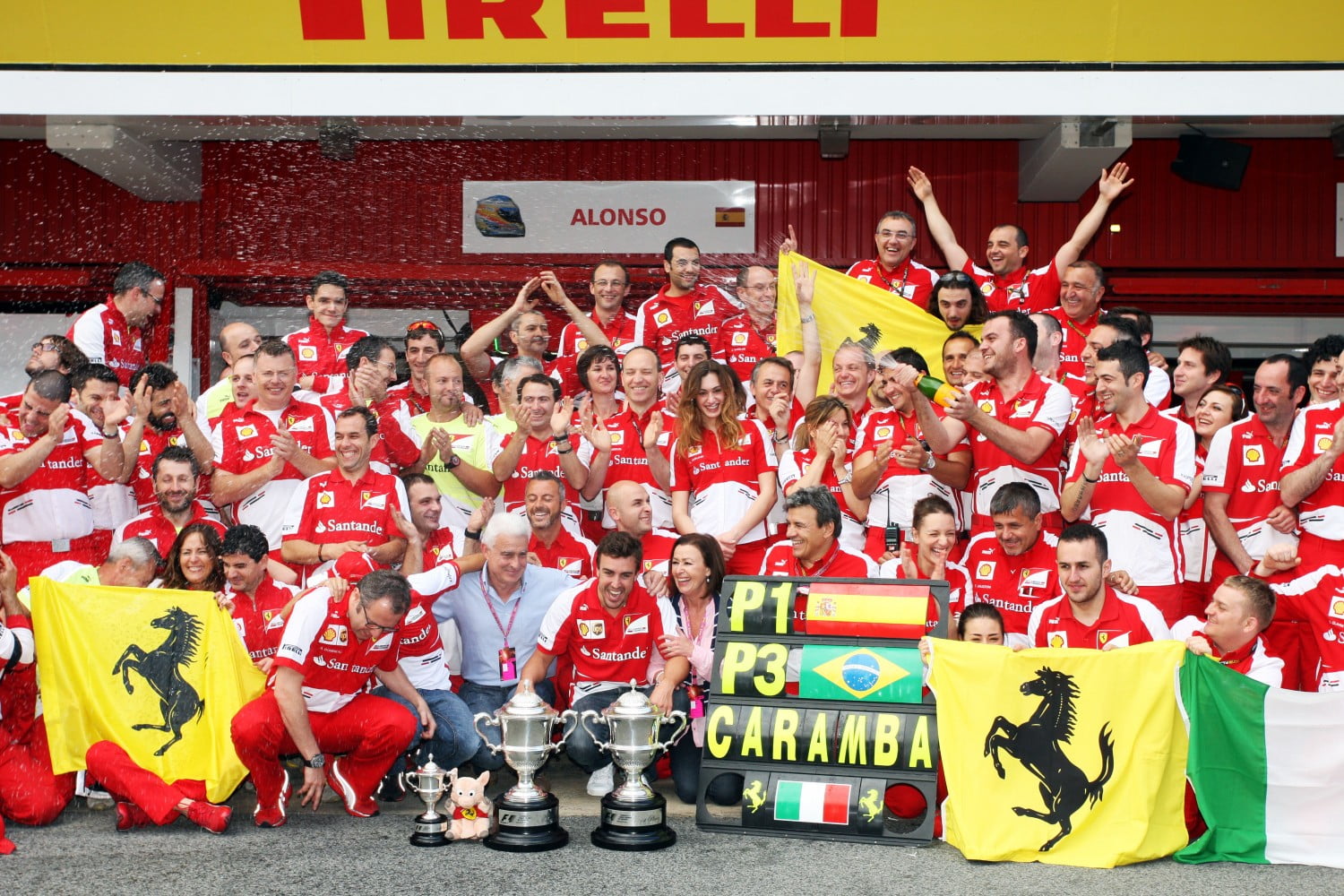 Ferrari briest over bandendiscussie