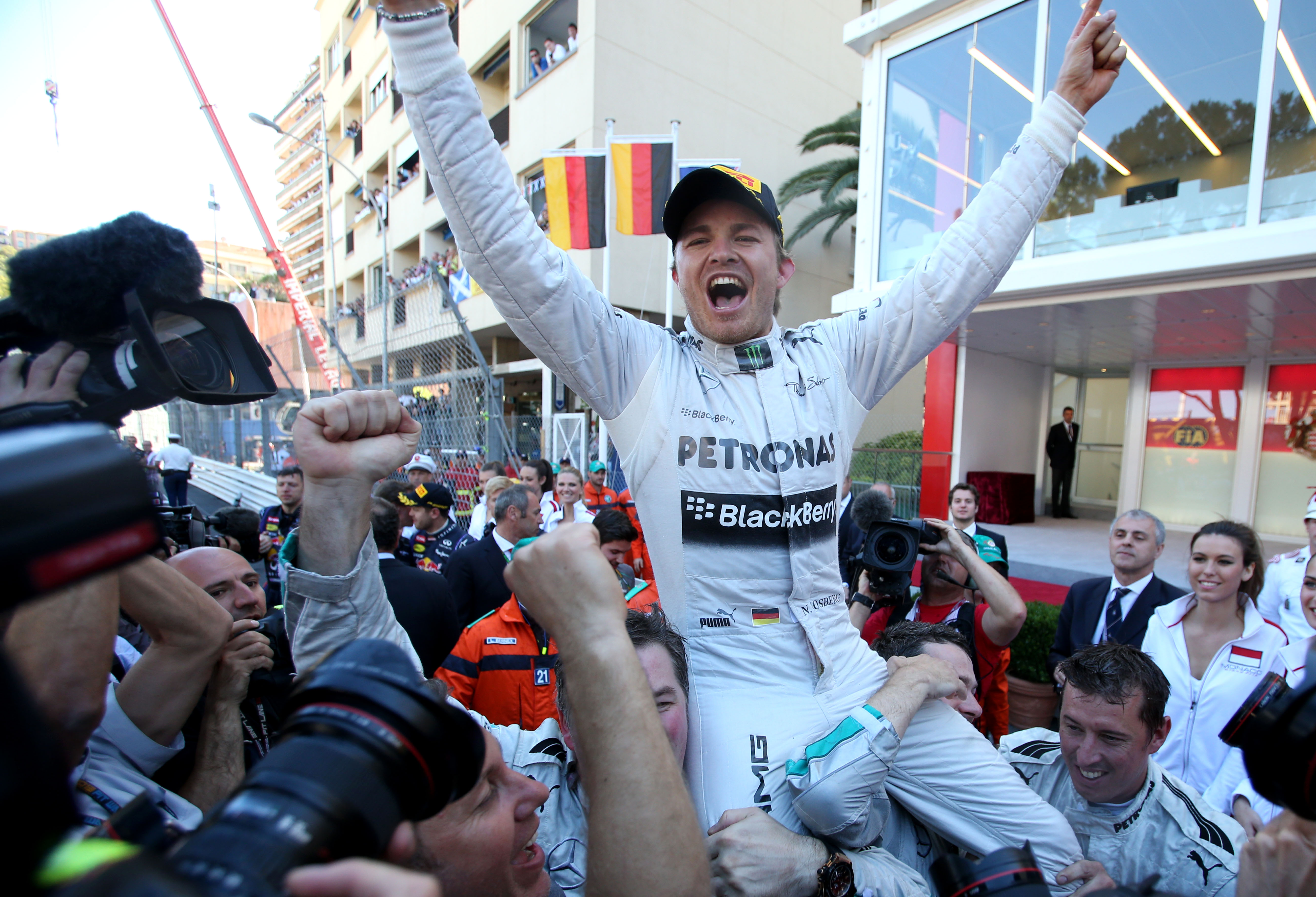 Race: Rosberg koning van knotsgek Monaco