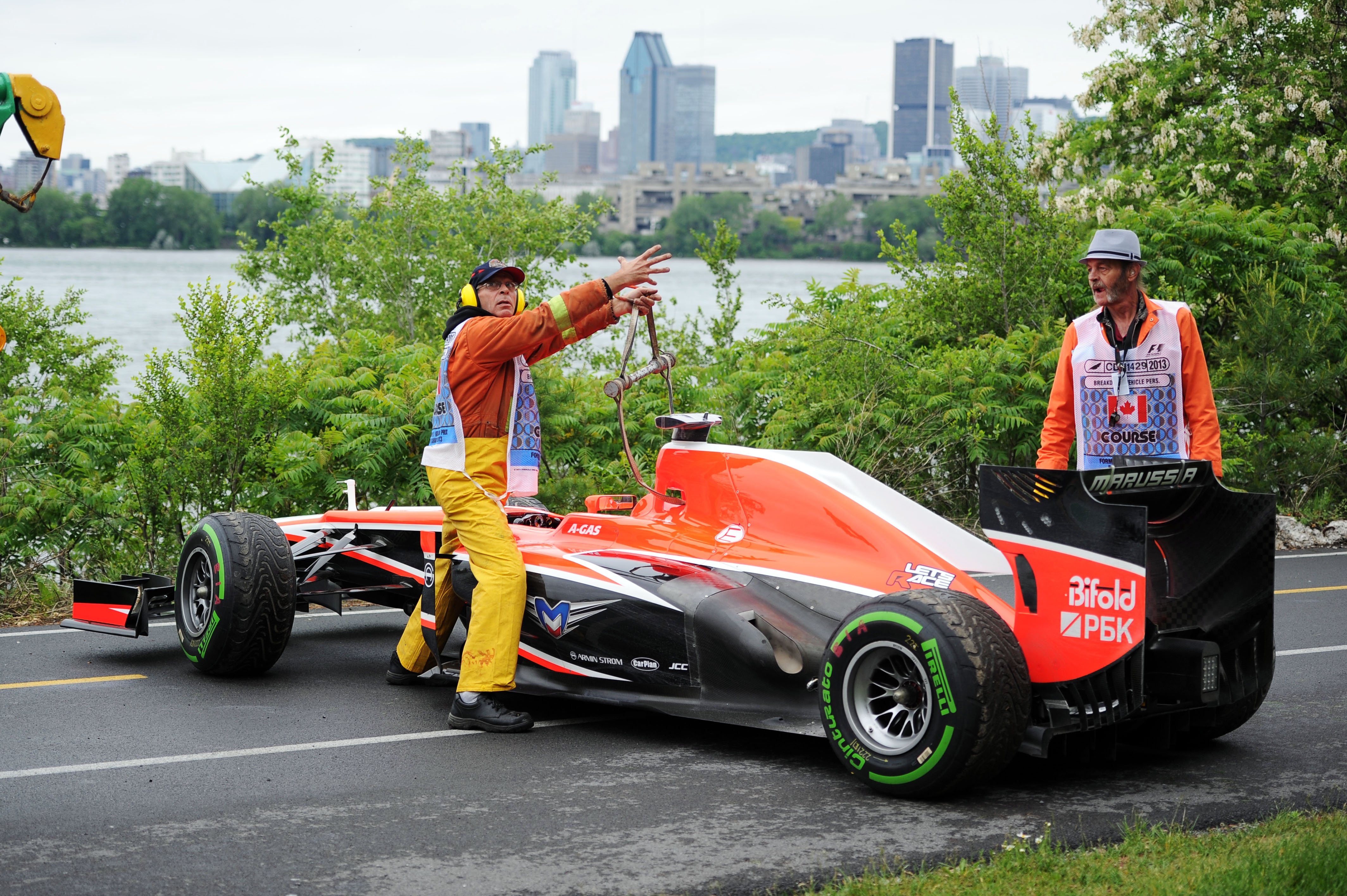 Marussia test nieuw aerodynamisch pakket