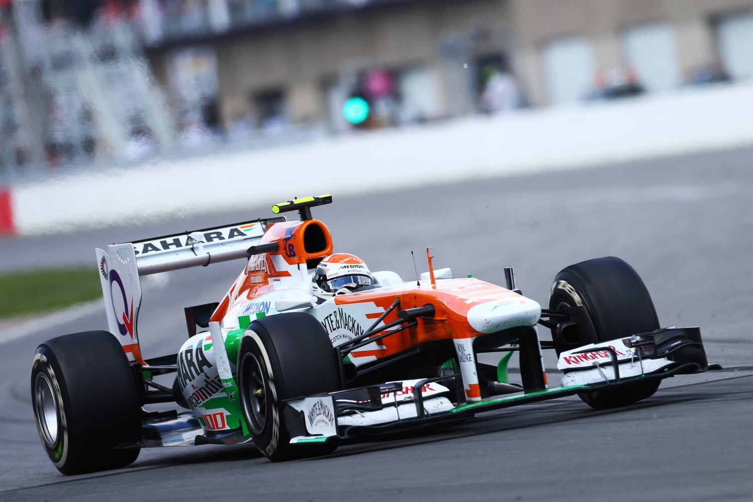 F1 2007 - Adrian Sutil Spyker Photographie éditorial - Image du action