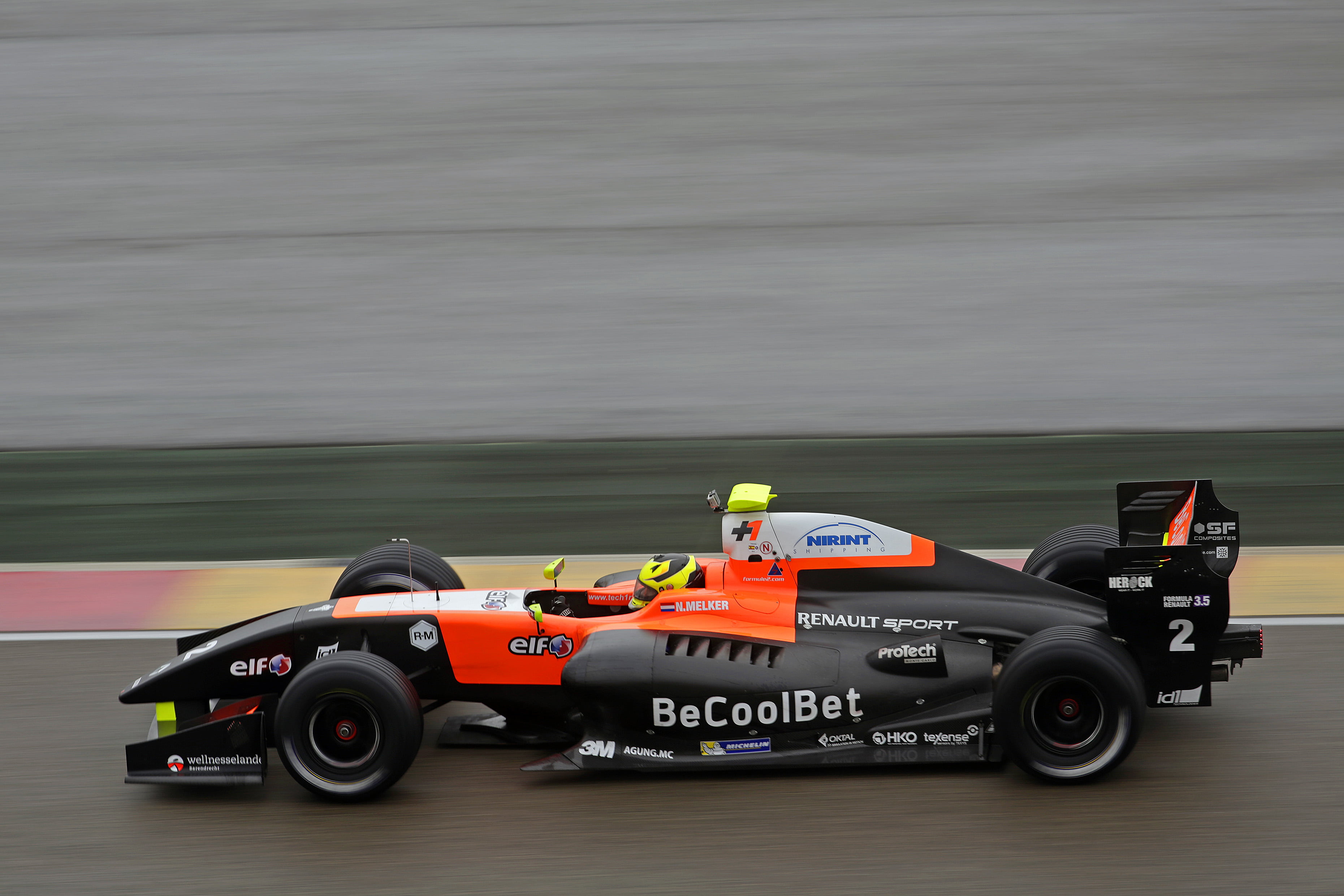 Nigel Melker pakt podiumplek op Spa