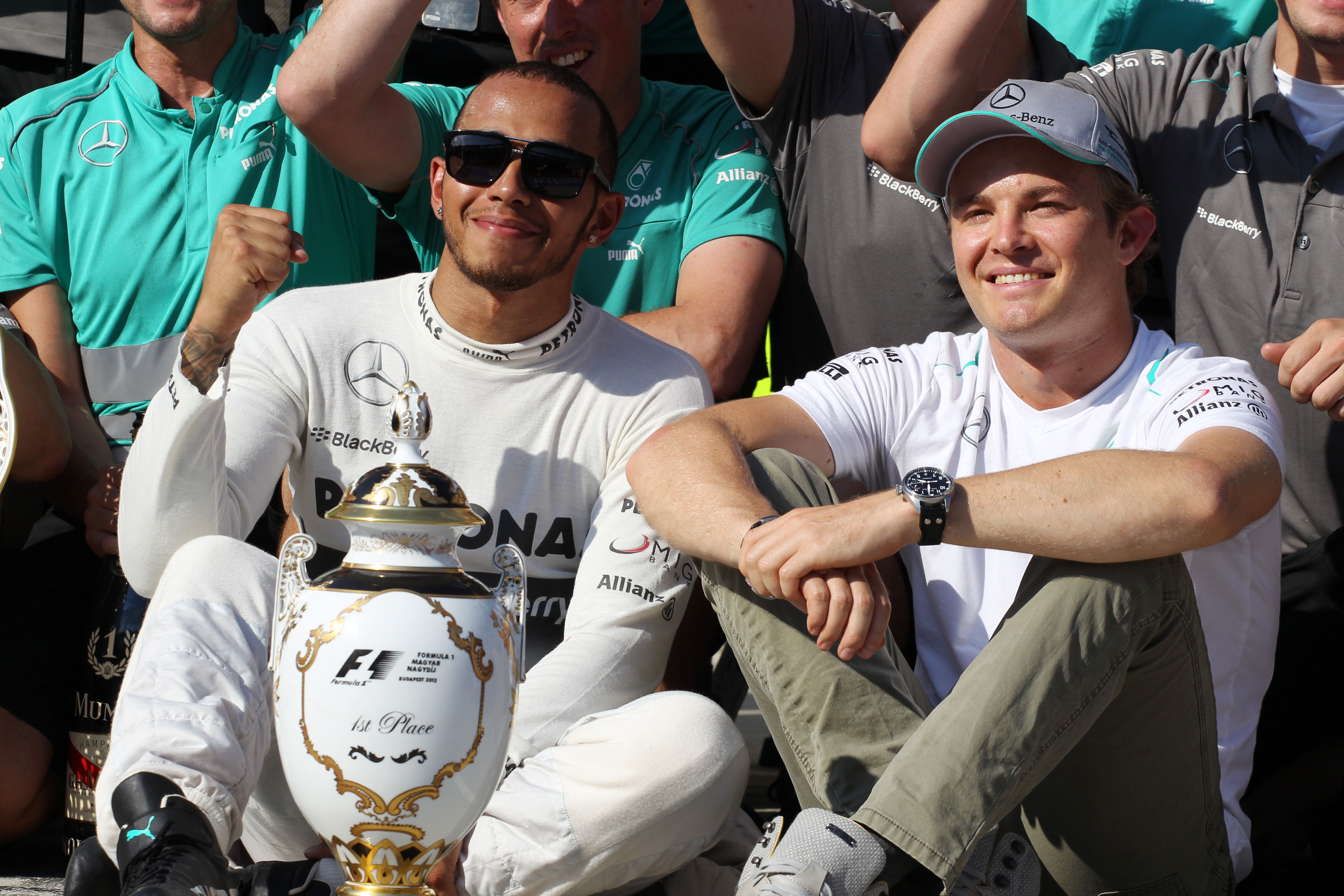 Brawn: ‘Komst Hamilton laat zien hoe goed Rosberg is’