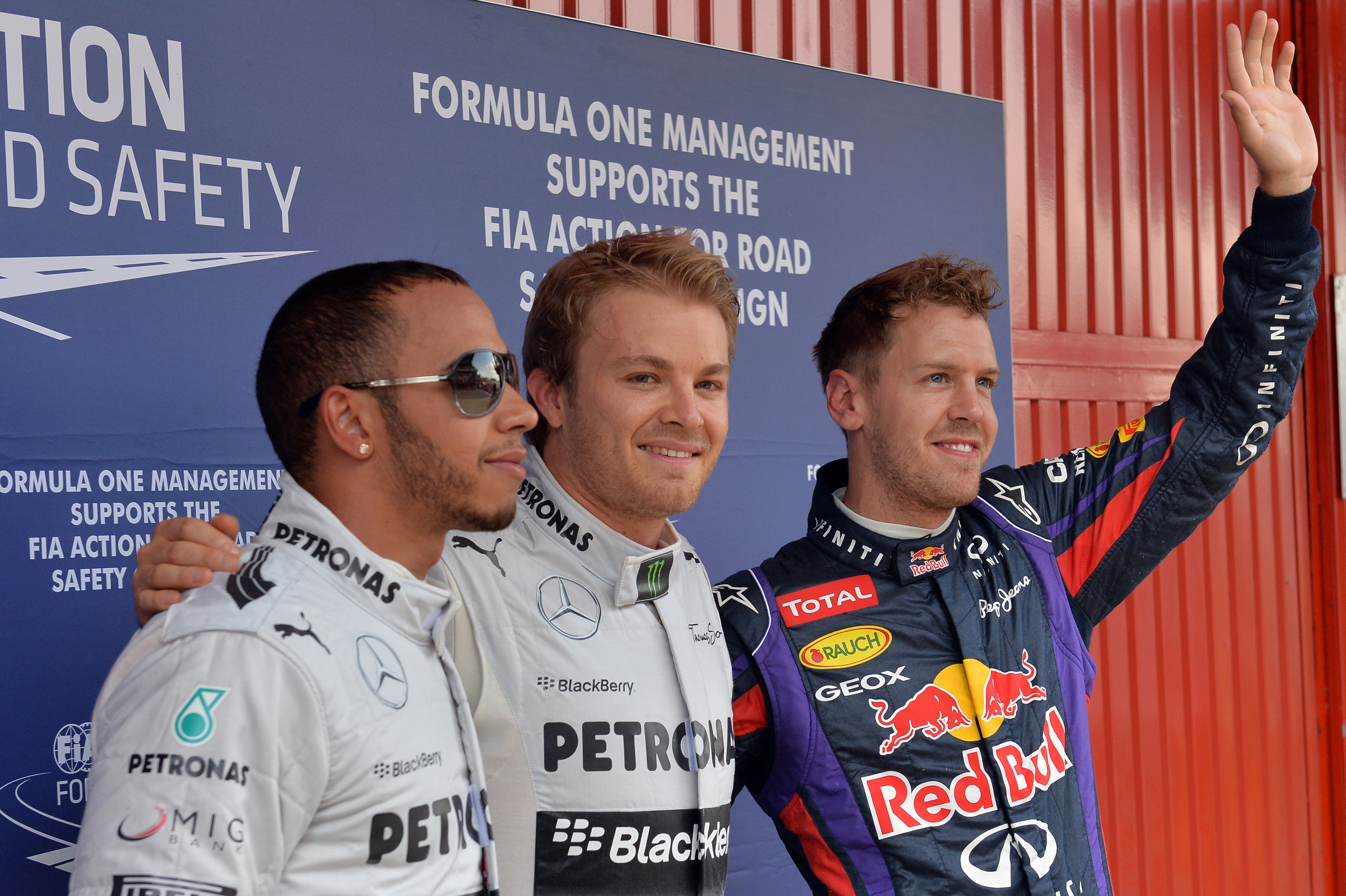 Vettel: ‘Hamilton en Rosberg zijn het beste rijdersduo’