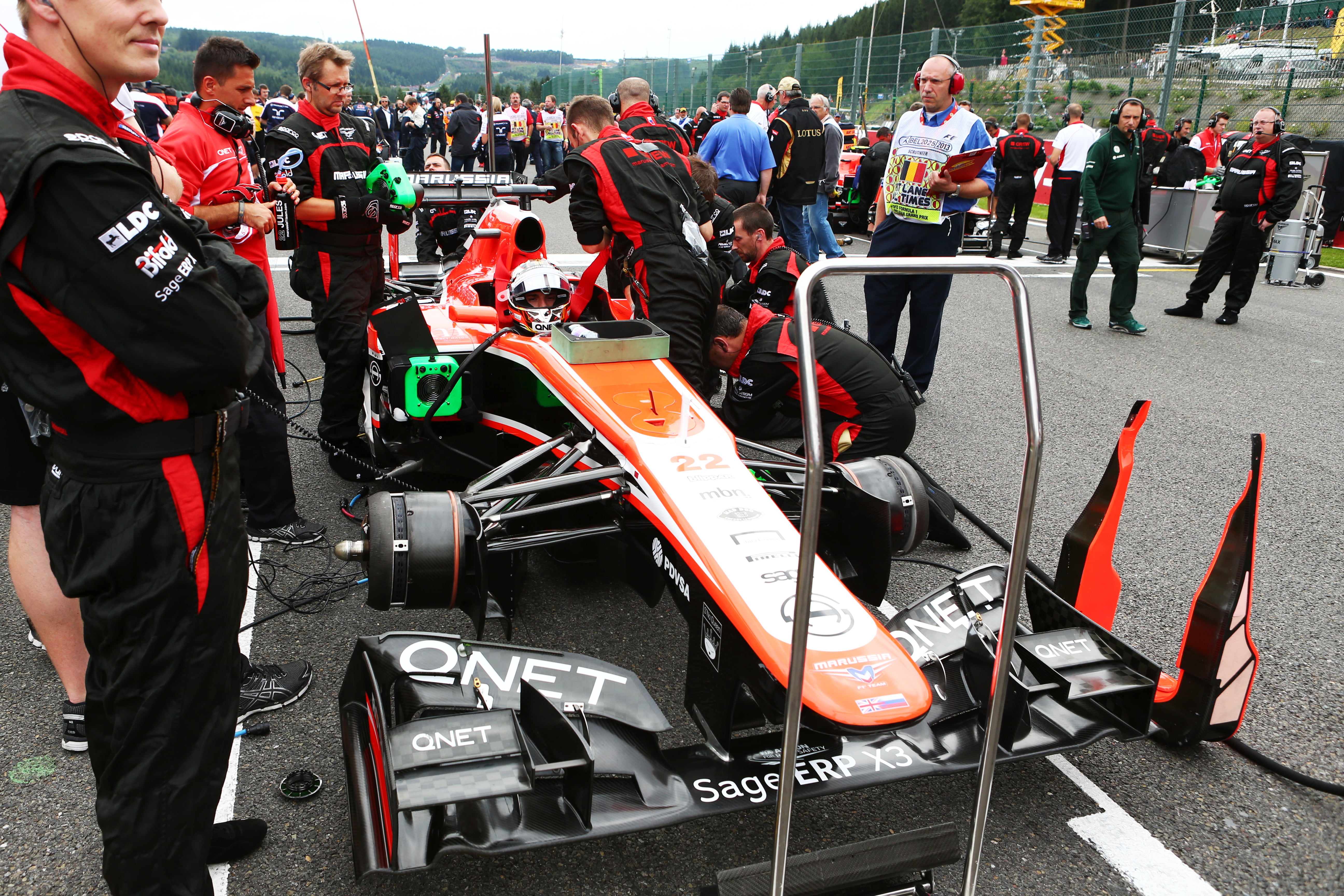 Marussia blijft hopen op ‘rare situaties’