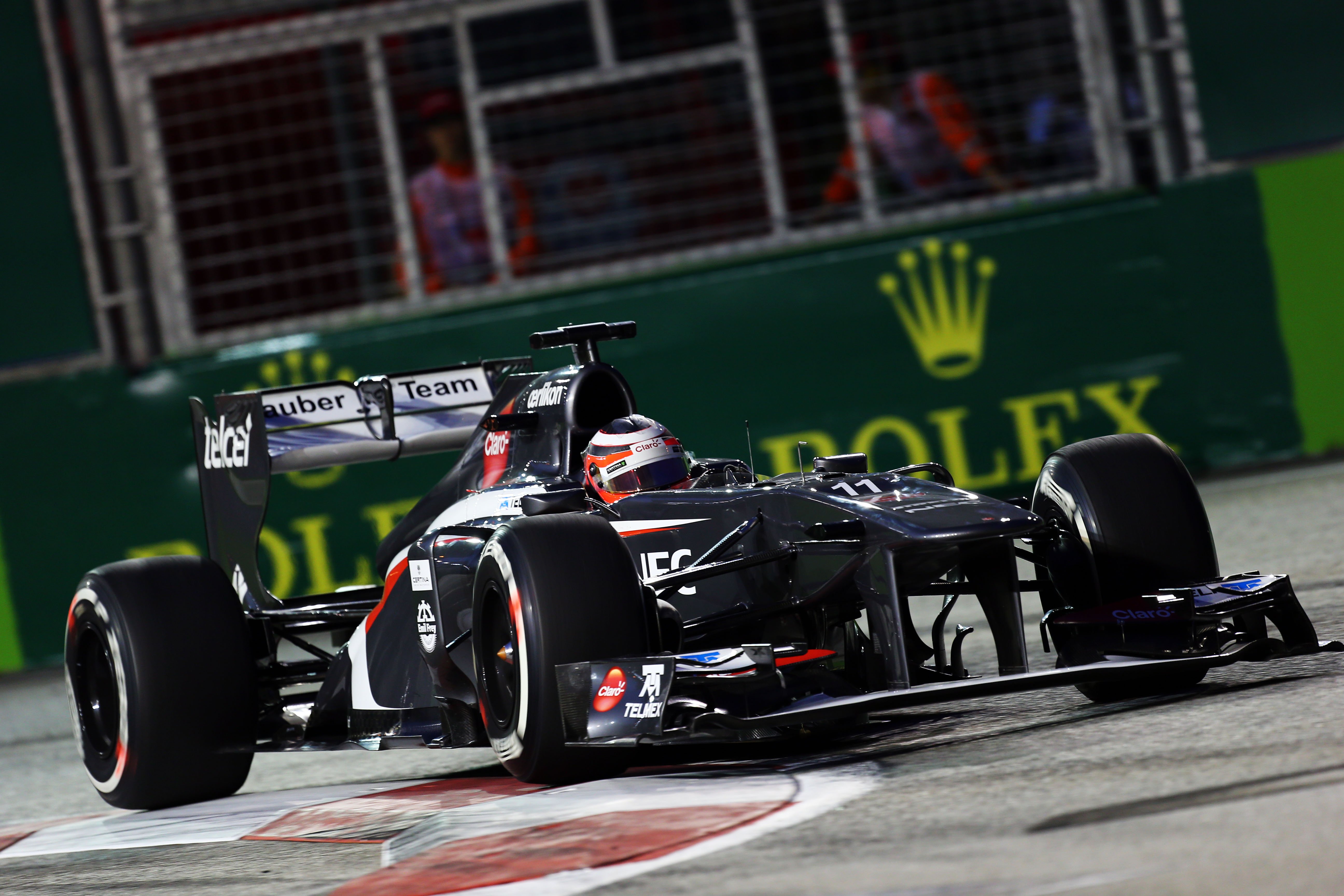Redelijke eerste dag voor Sauber