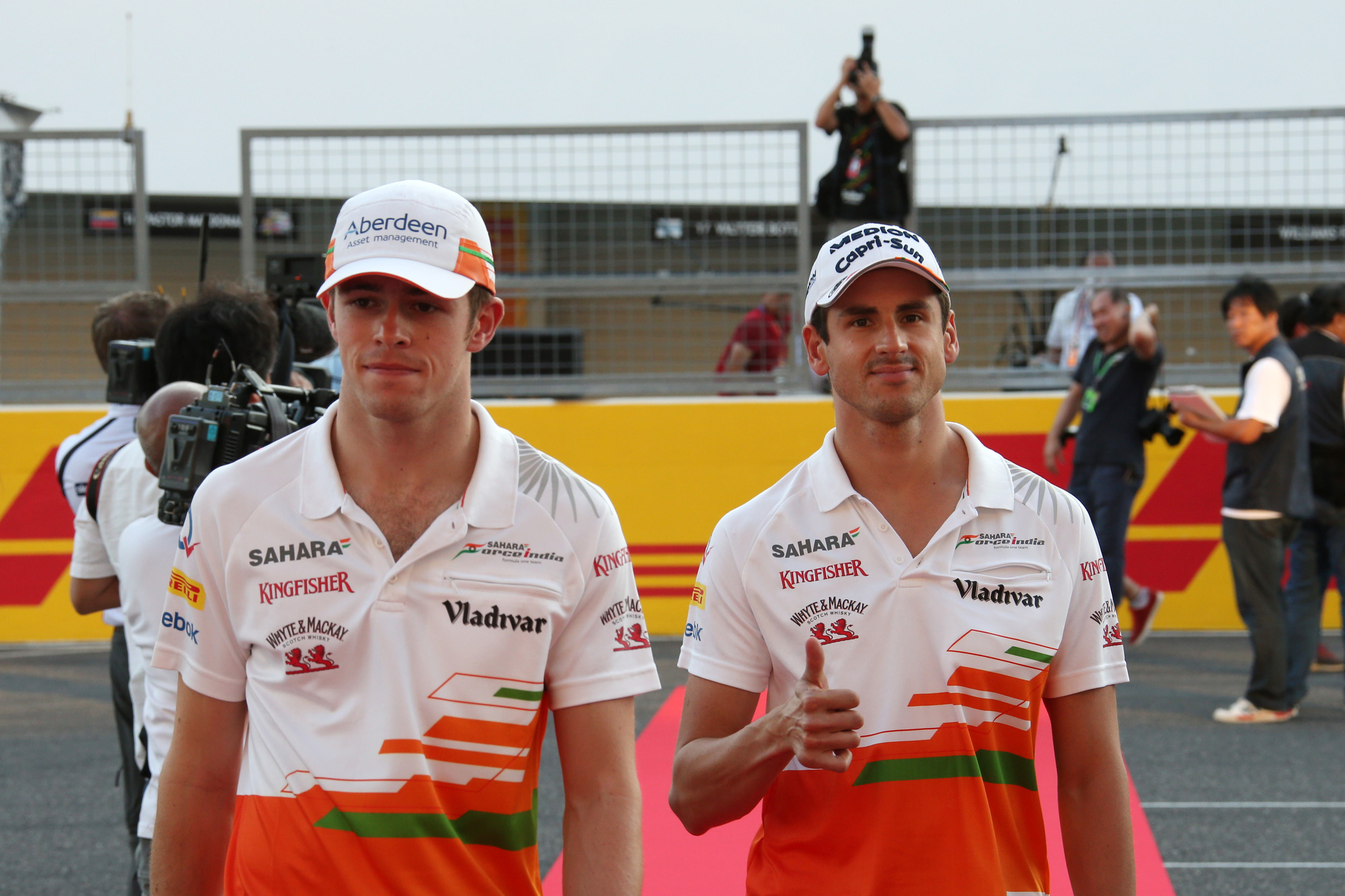 Force India-duo wacht toekomst af