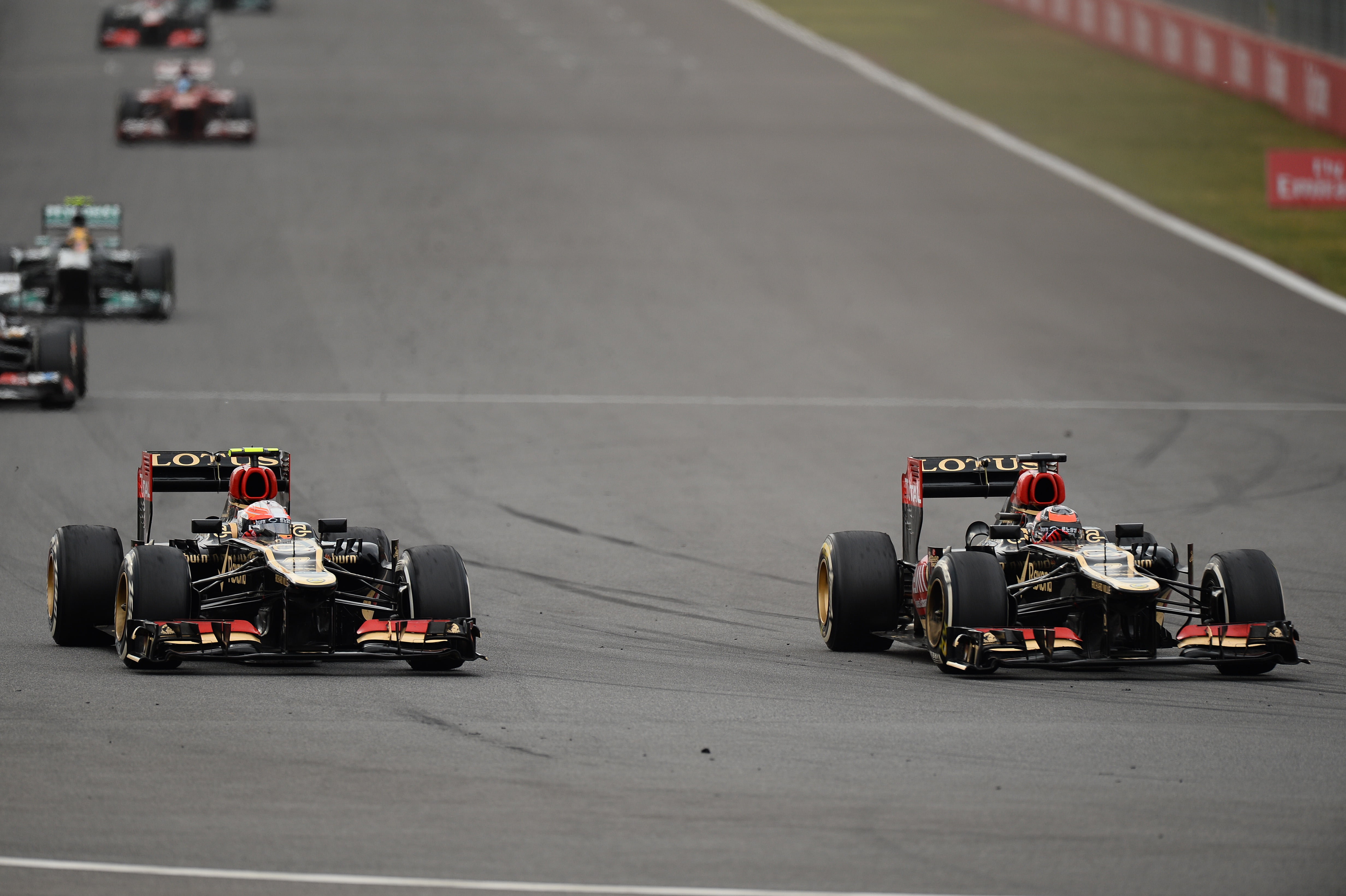 Lotus gaat met coureurs spreken over incident