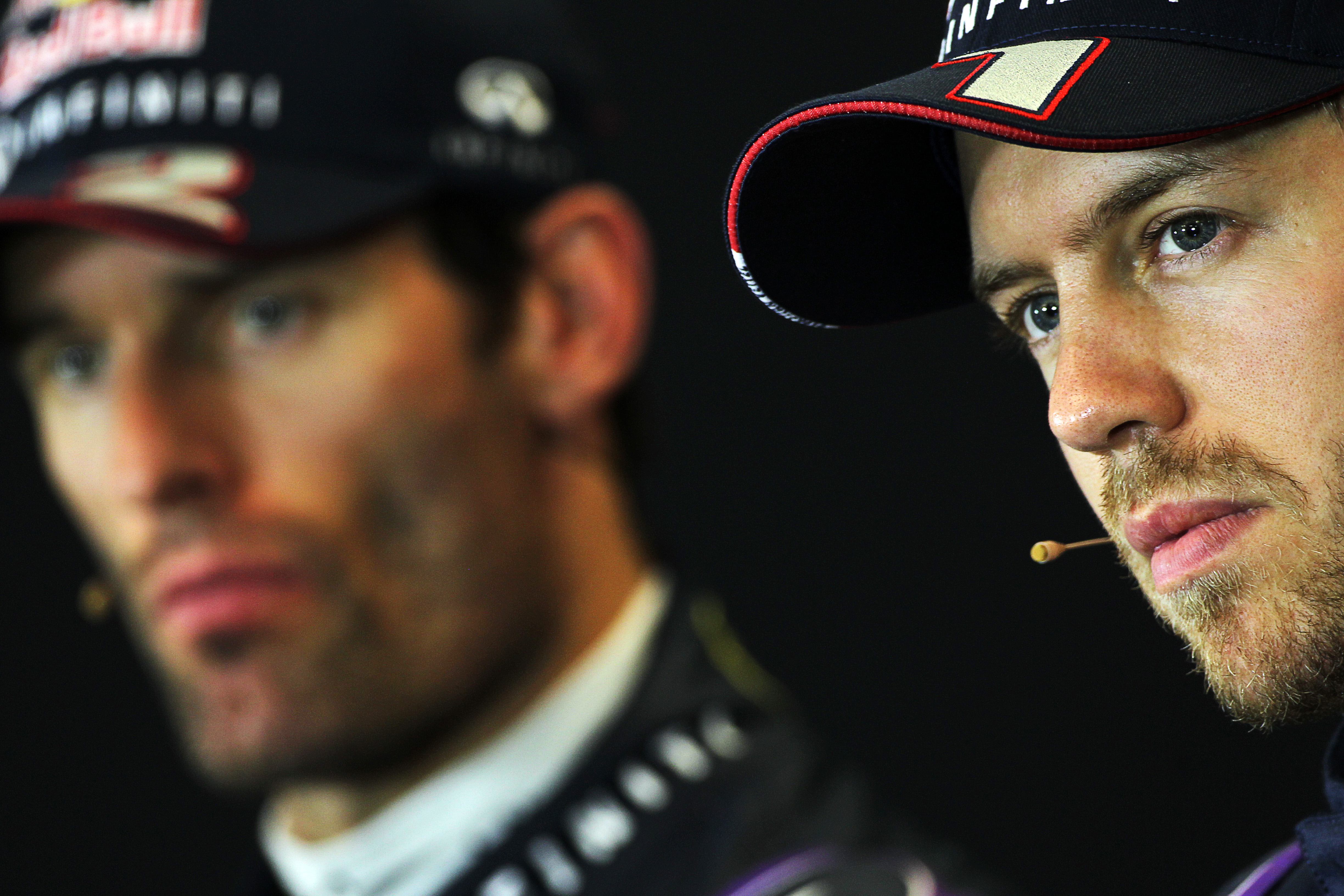 Vettel profiteert optimaal van foutje Webber