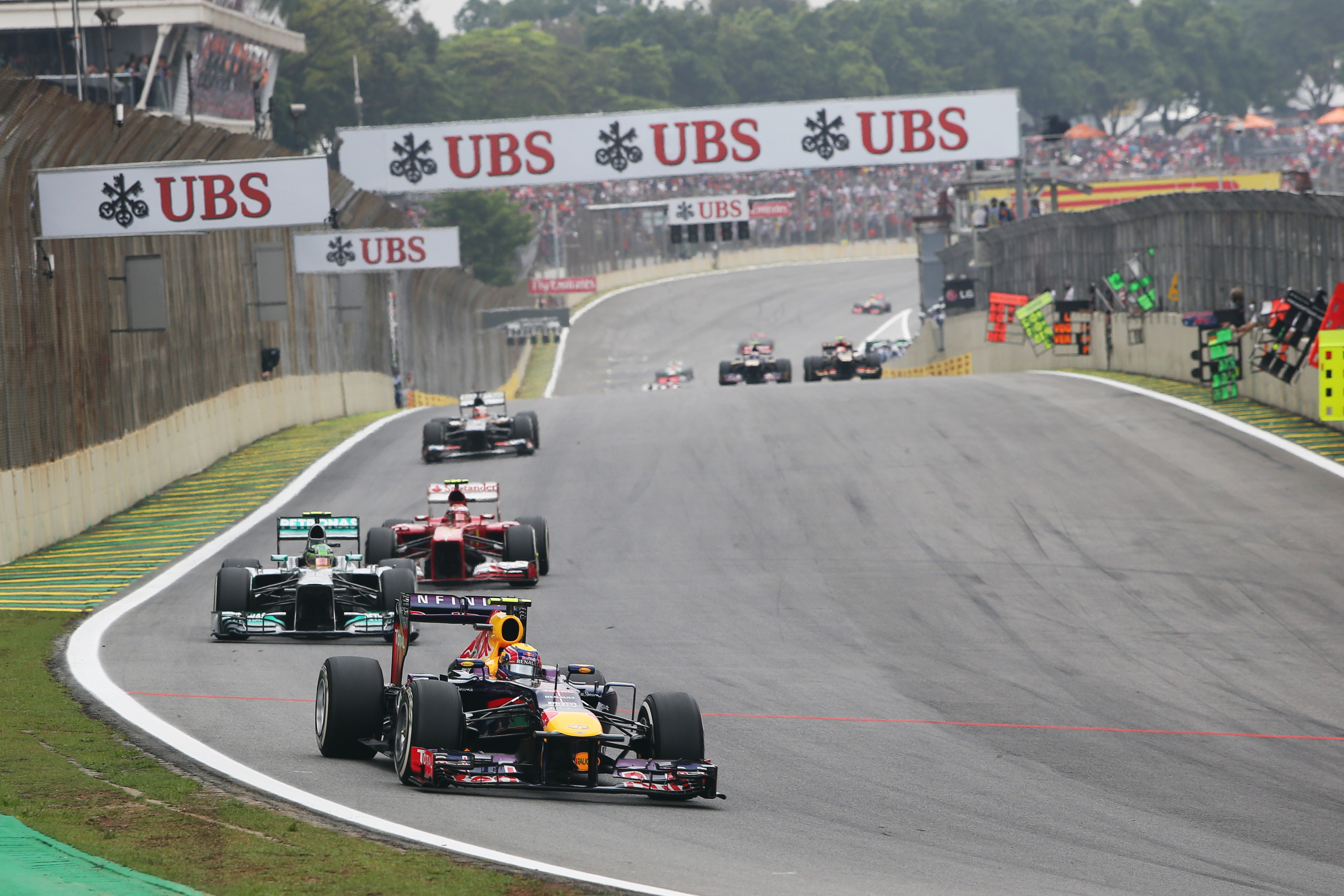 Webber geniet van laatste Formule 1-race