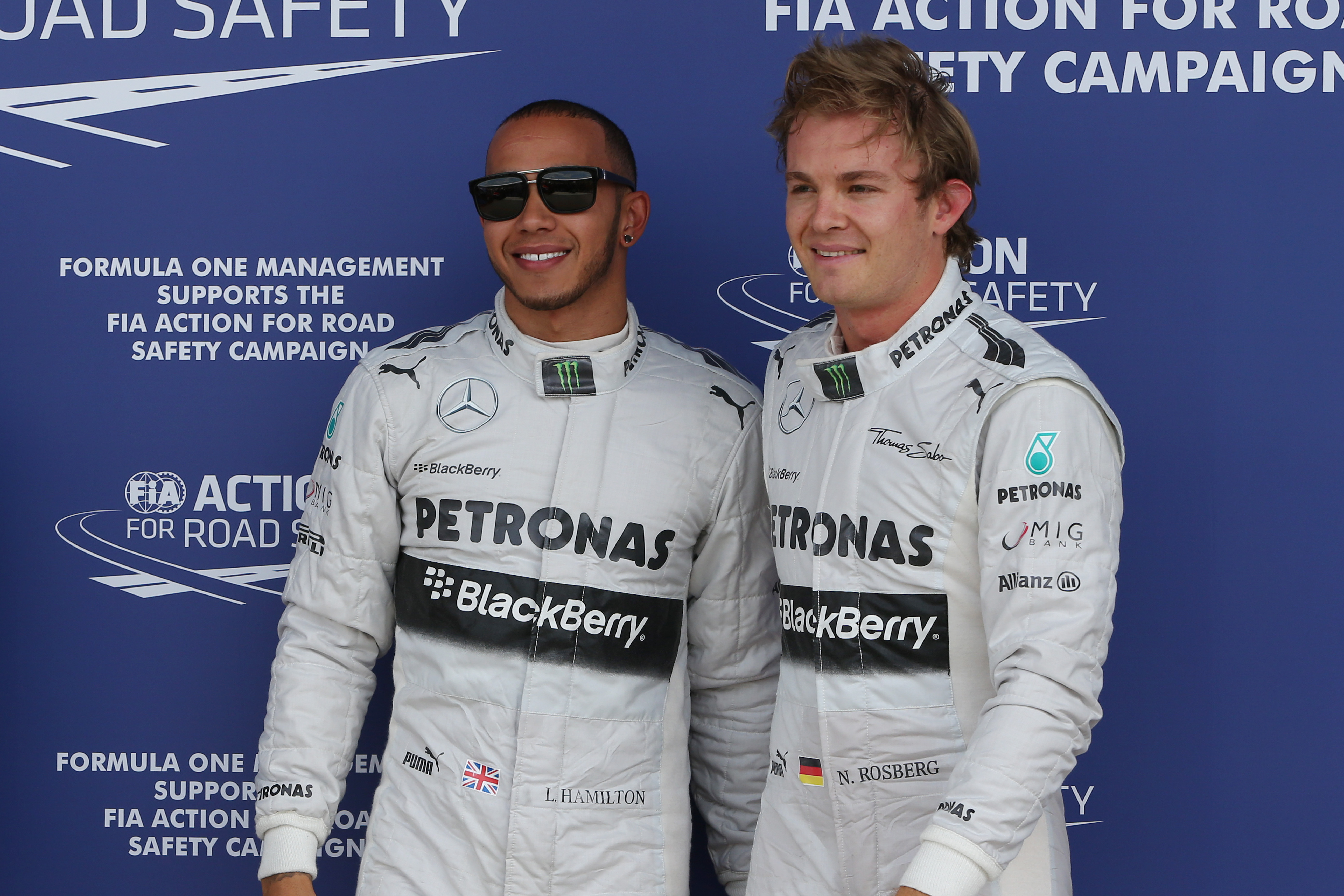 Rosberg: ‘Doel voor 2014 is om Hamilton te verslaan’