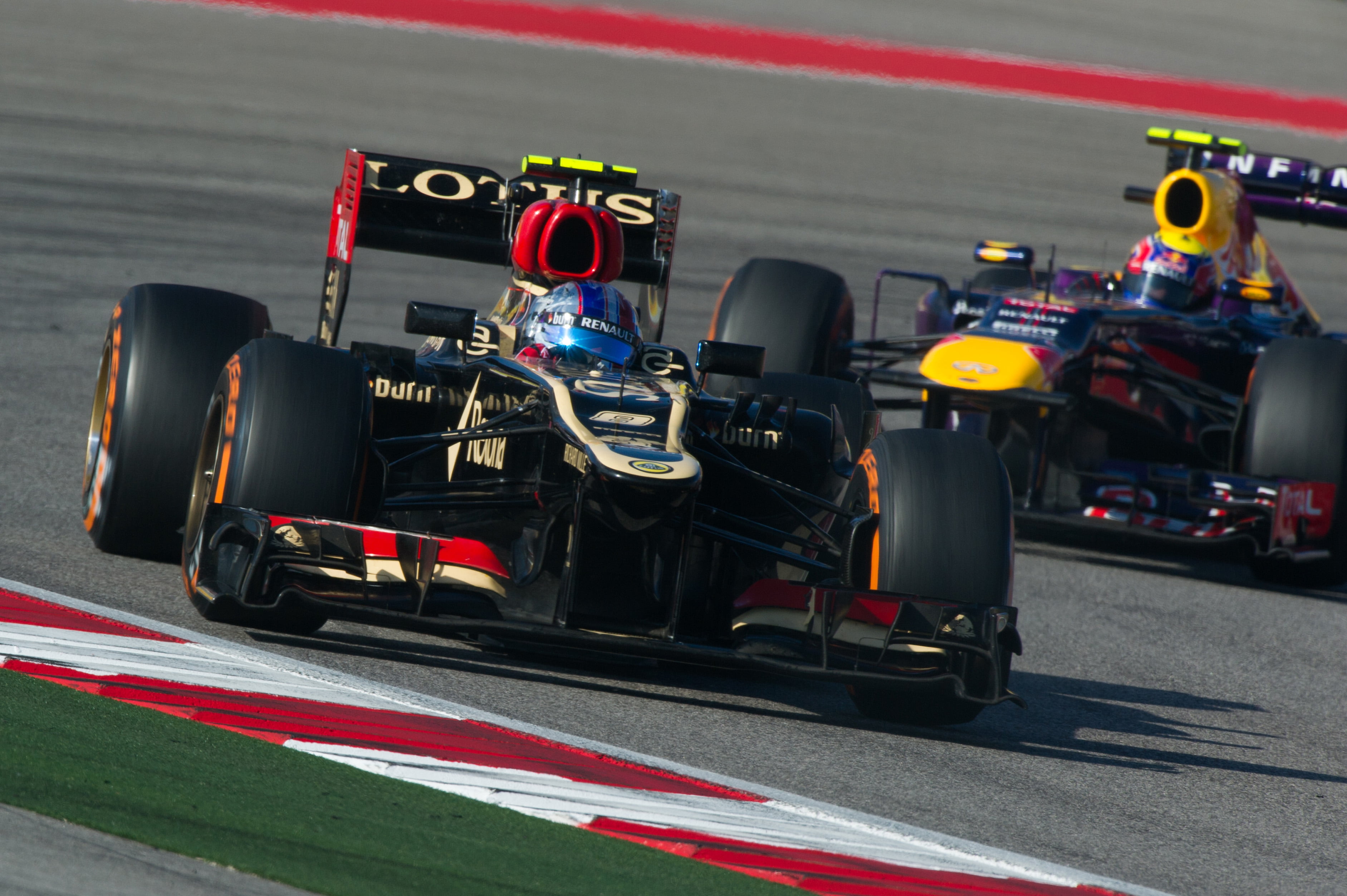 Grosjean gaat ook in Brazilië weer voor het podium