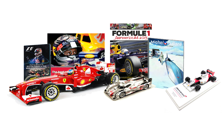 Kerstcadeaus voor racefans in de Formule 1 Shop!