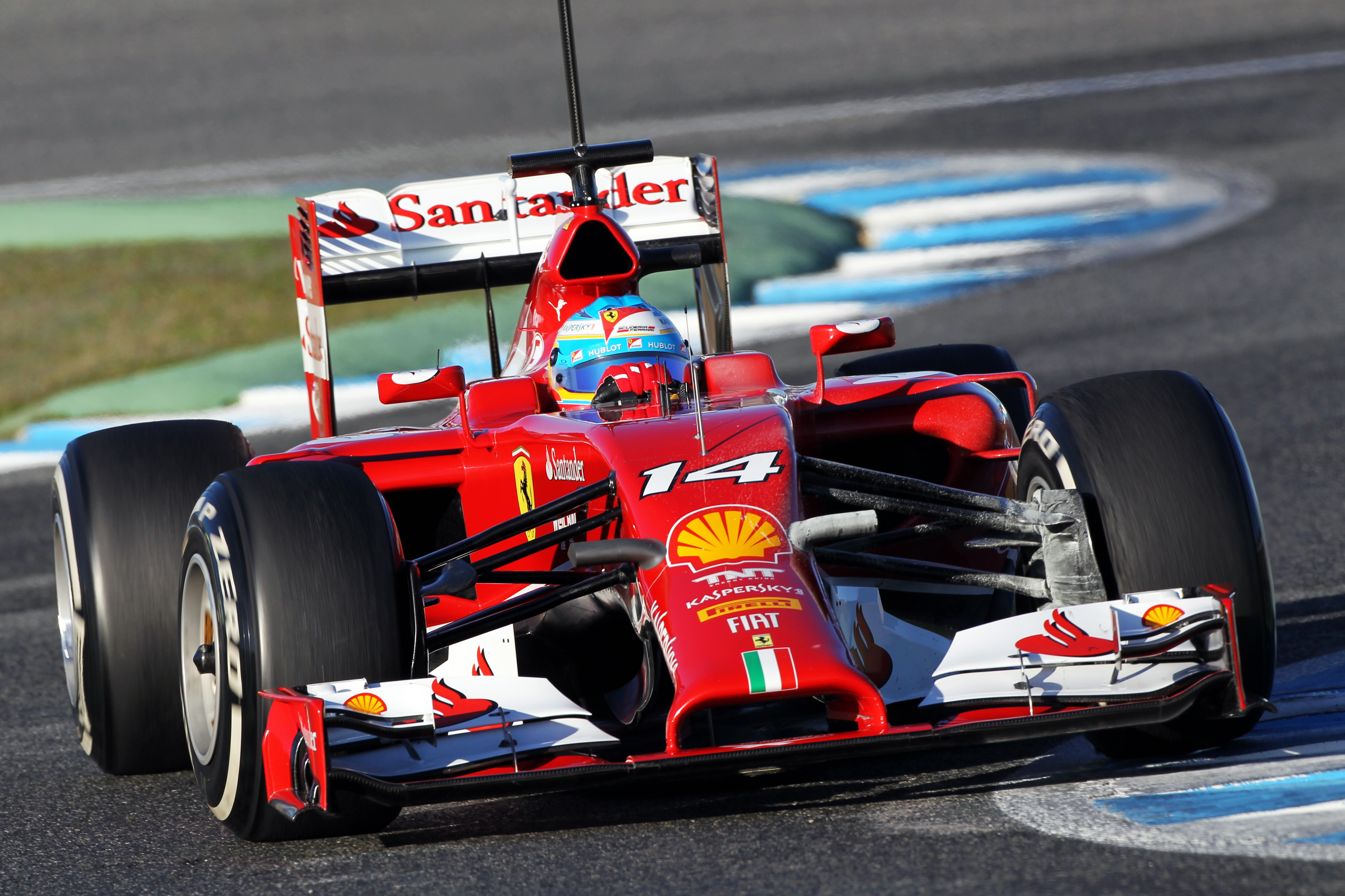 Alonso blij met nieuwe Ferrari