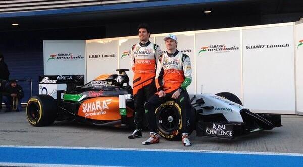 Force India laat VJM07 los