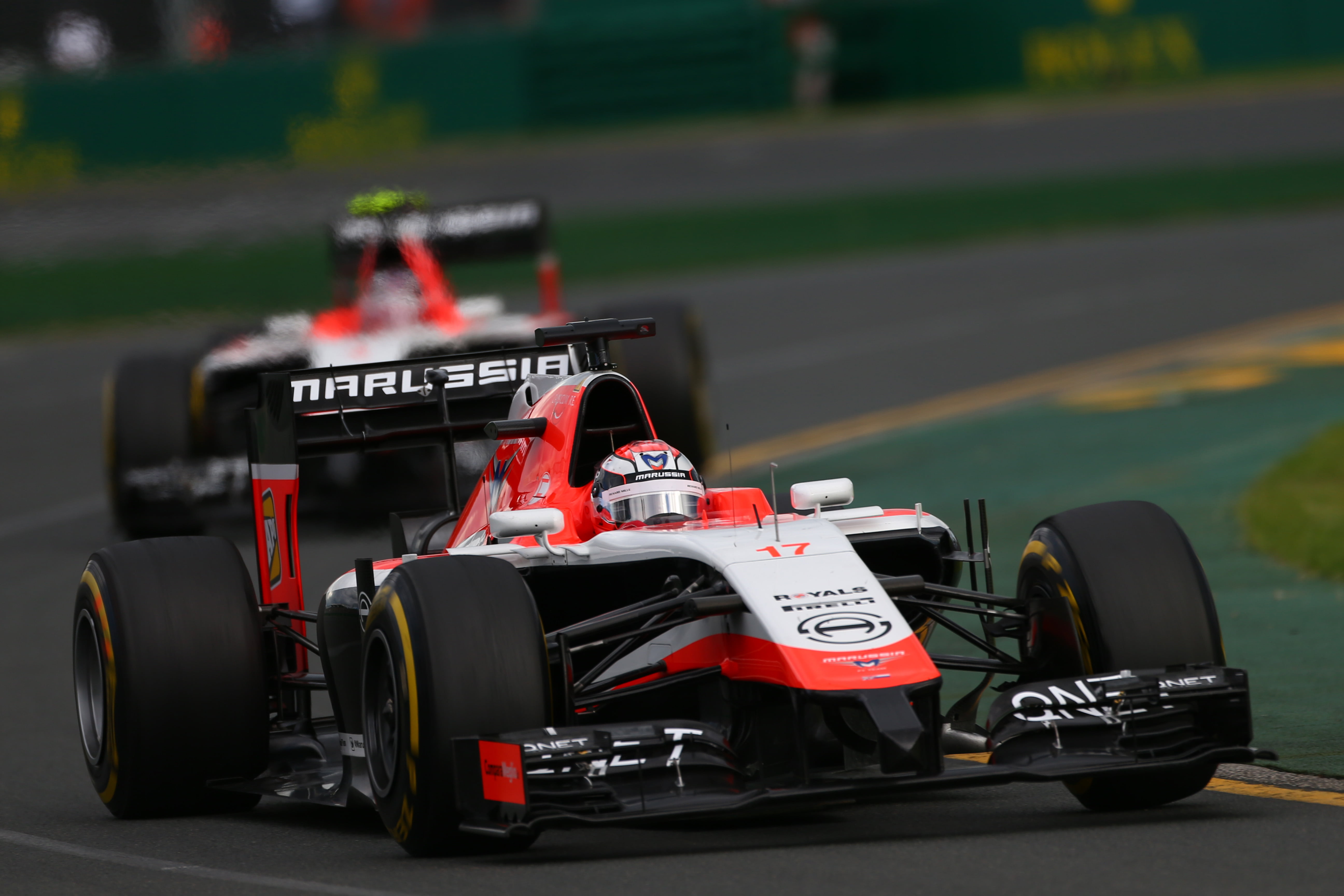 Marussia al voor de start in de problemen