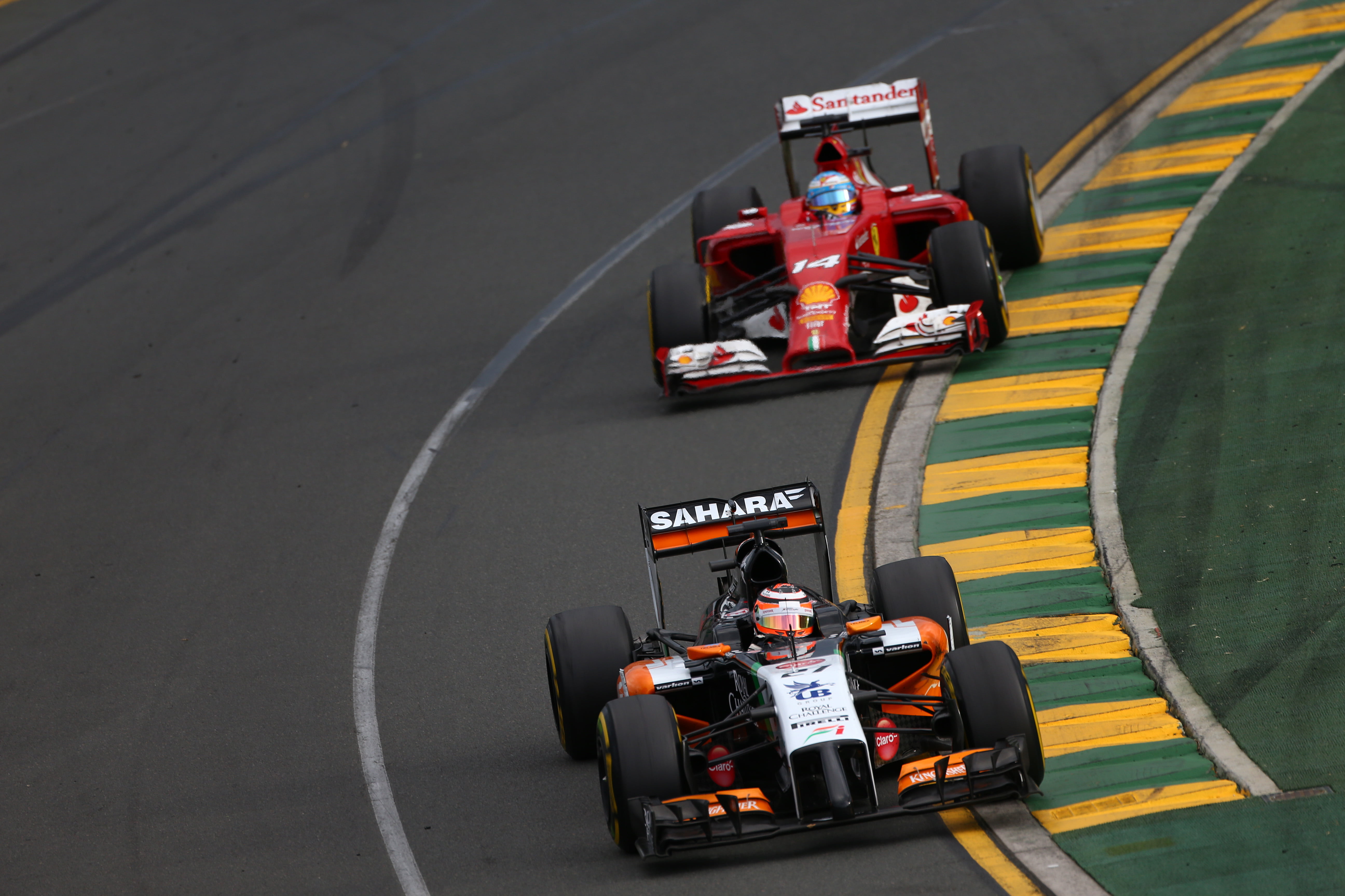 Hülkenberg finisht voor het eerst de Australische GP