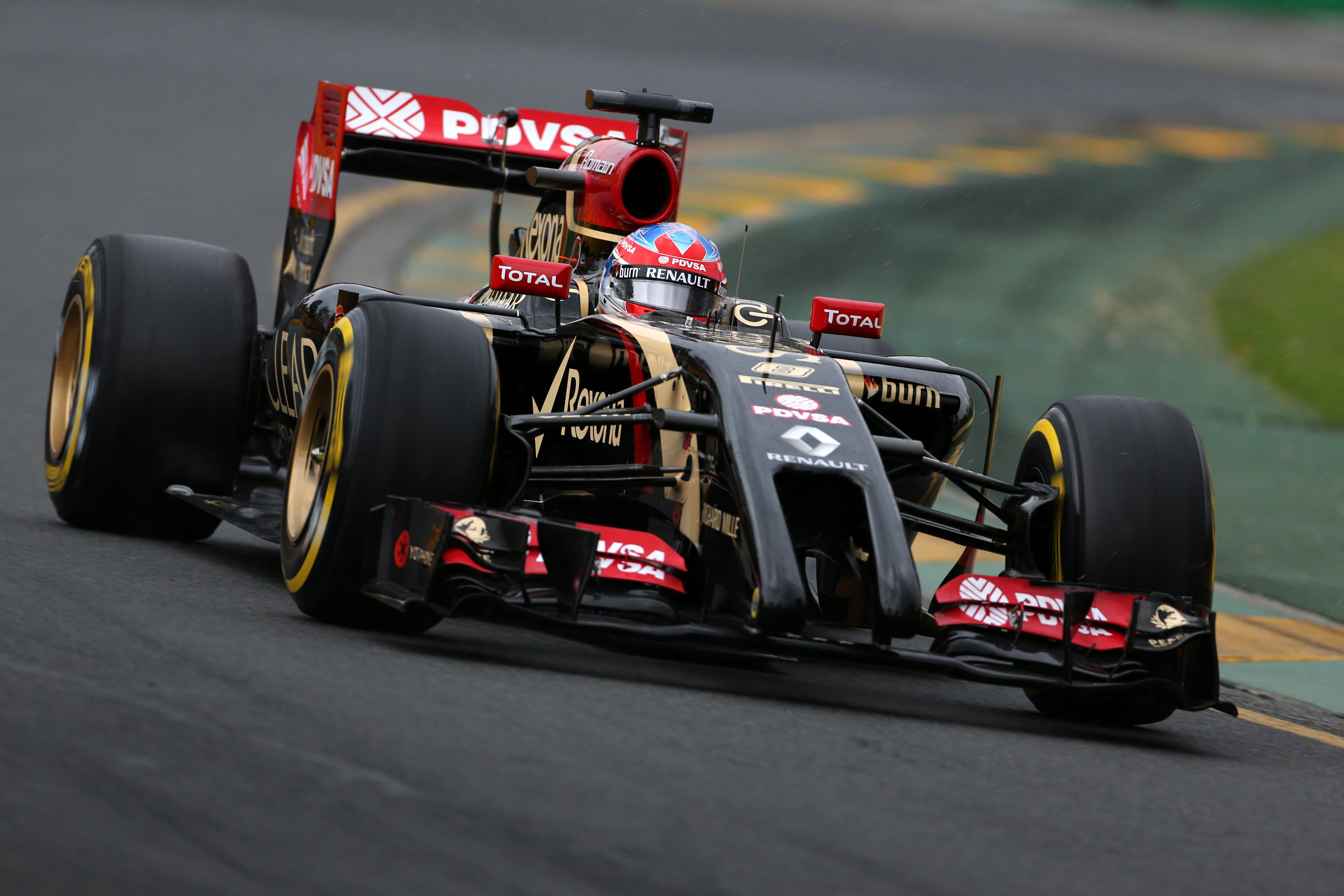 Lotus-coureurs modderen verder