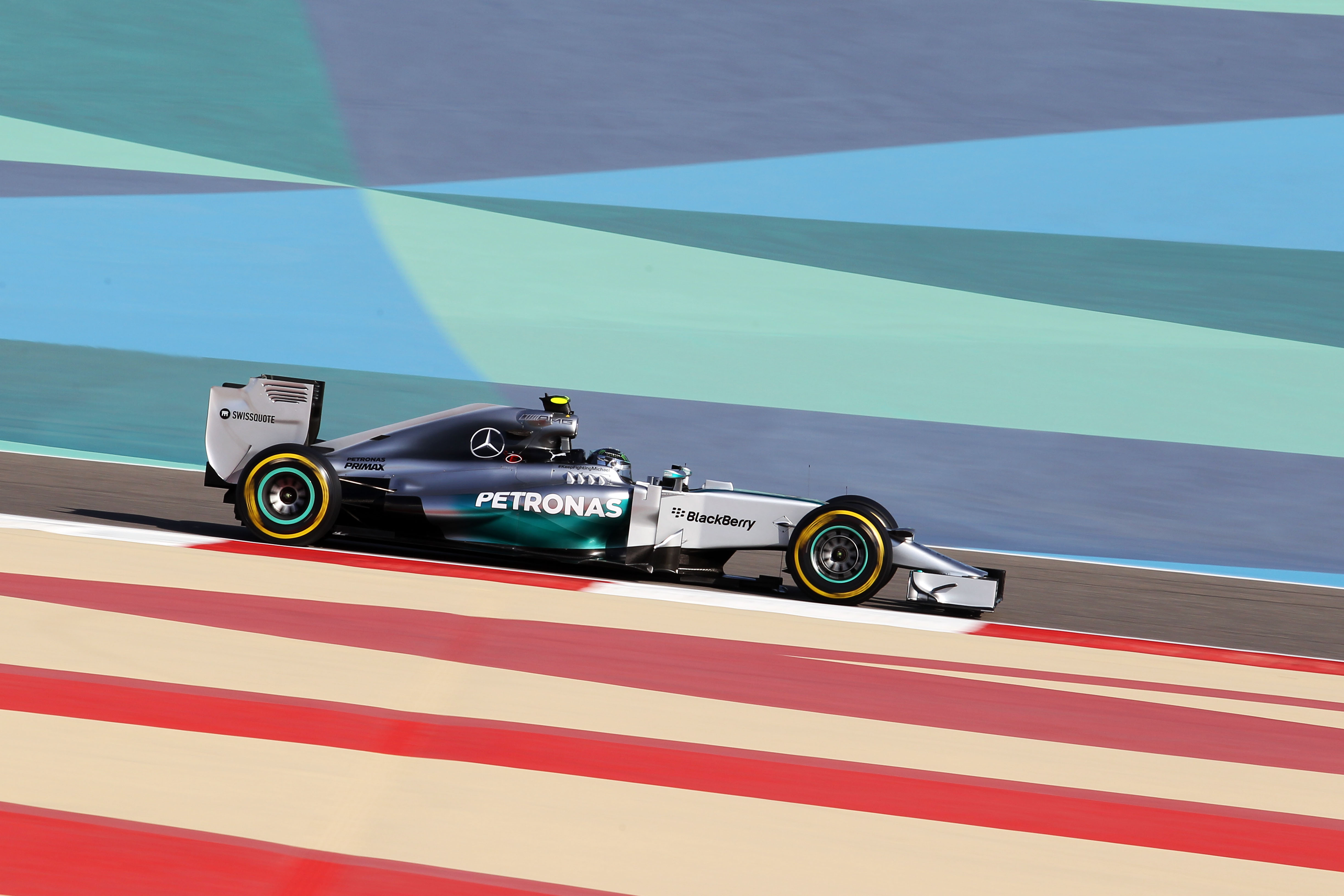 Kwalificatie: Rosberg pakt ook dit jaar pole in Bahrein
