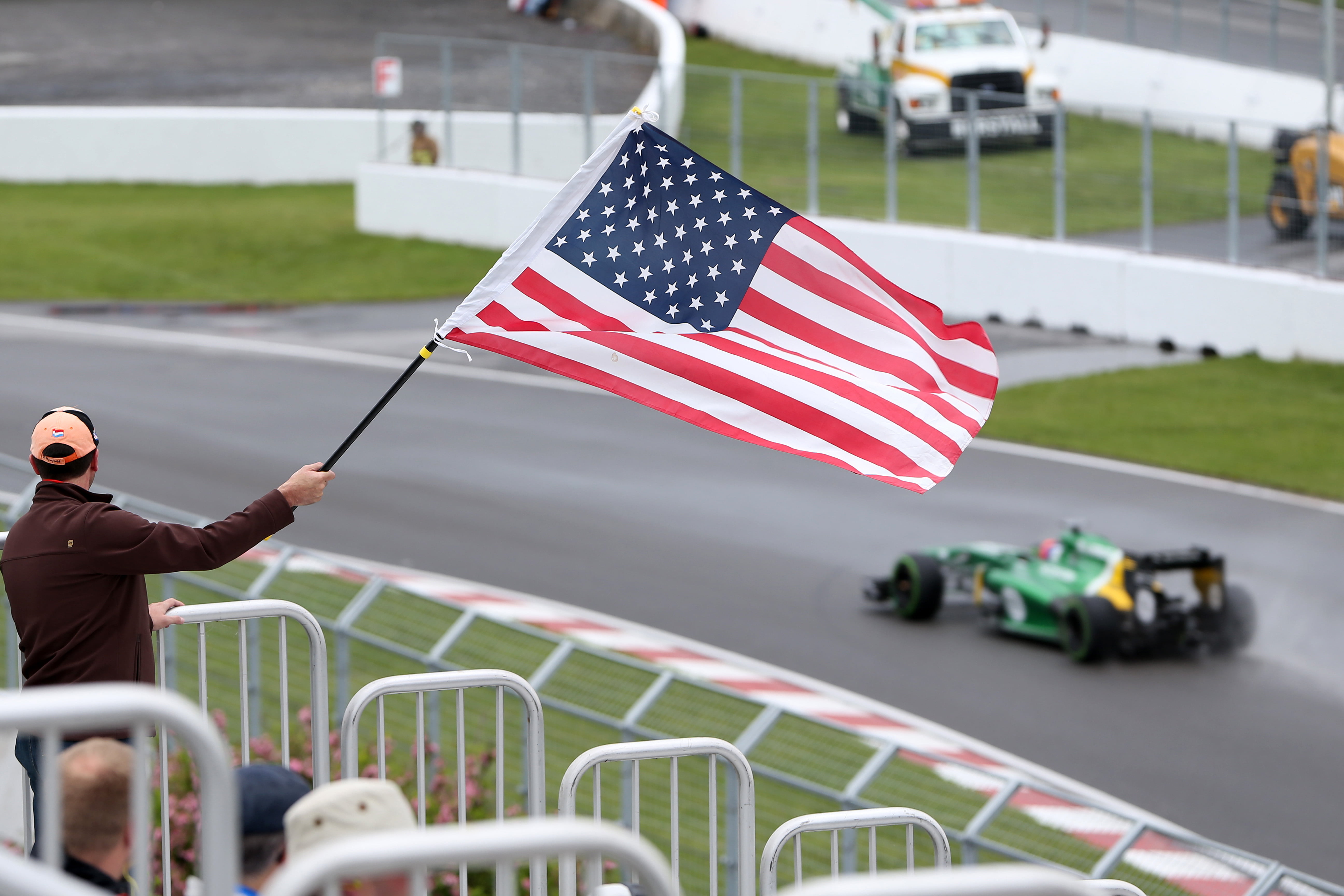 Amerikaans team Haas in 2015 in Formule 1