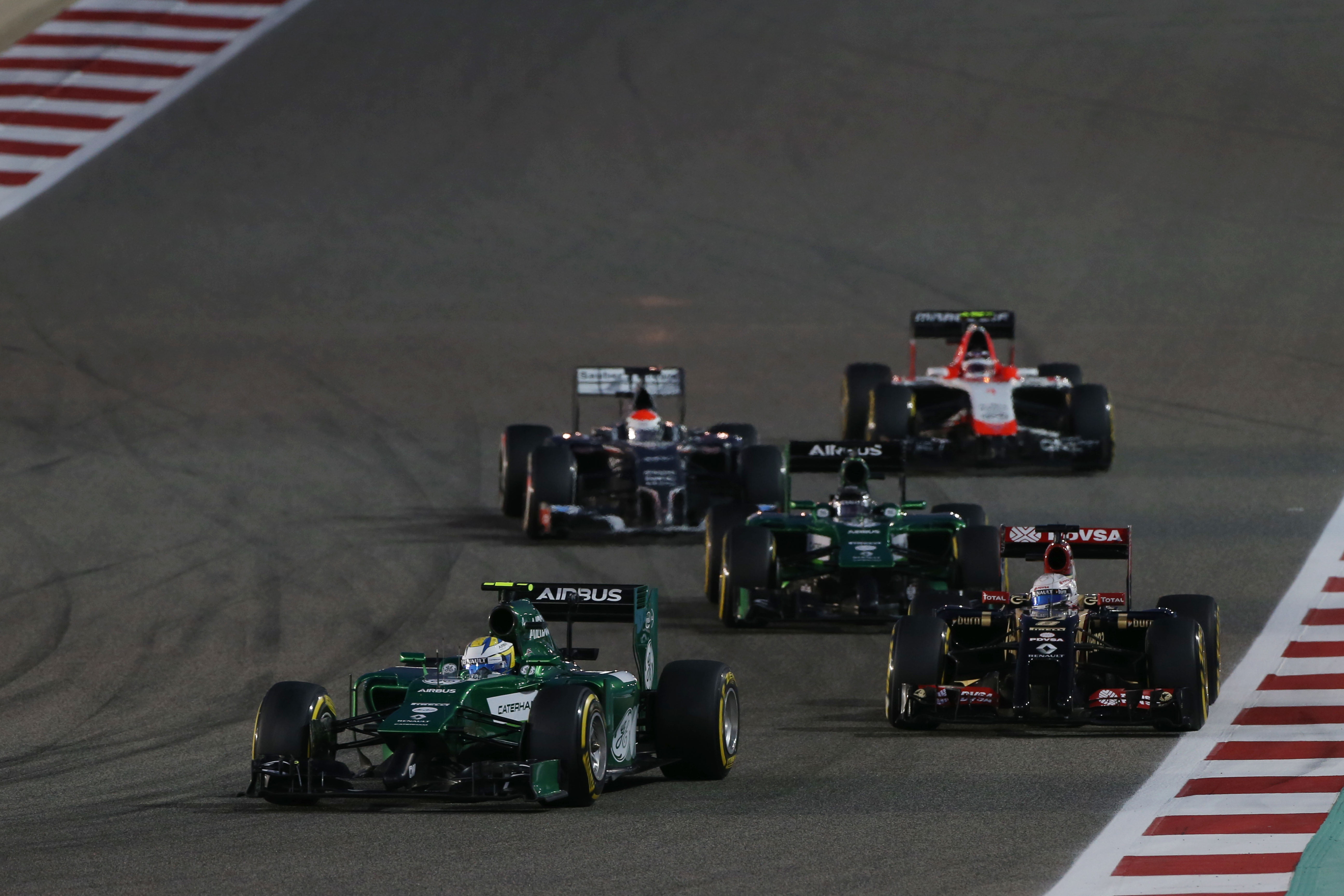 Verloren race voor Caterham