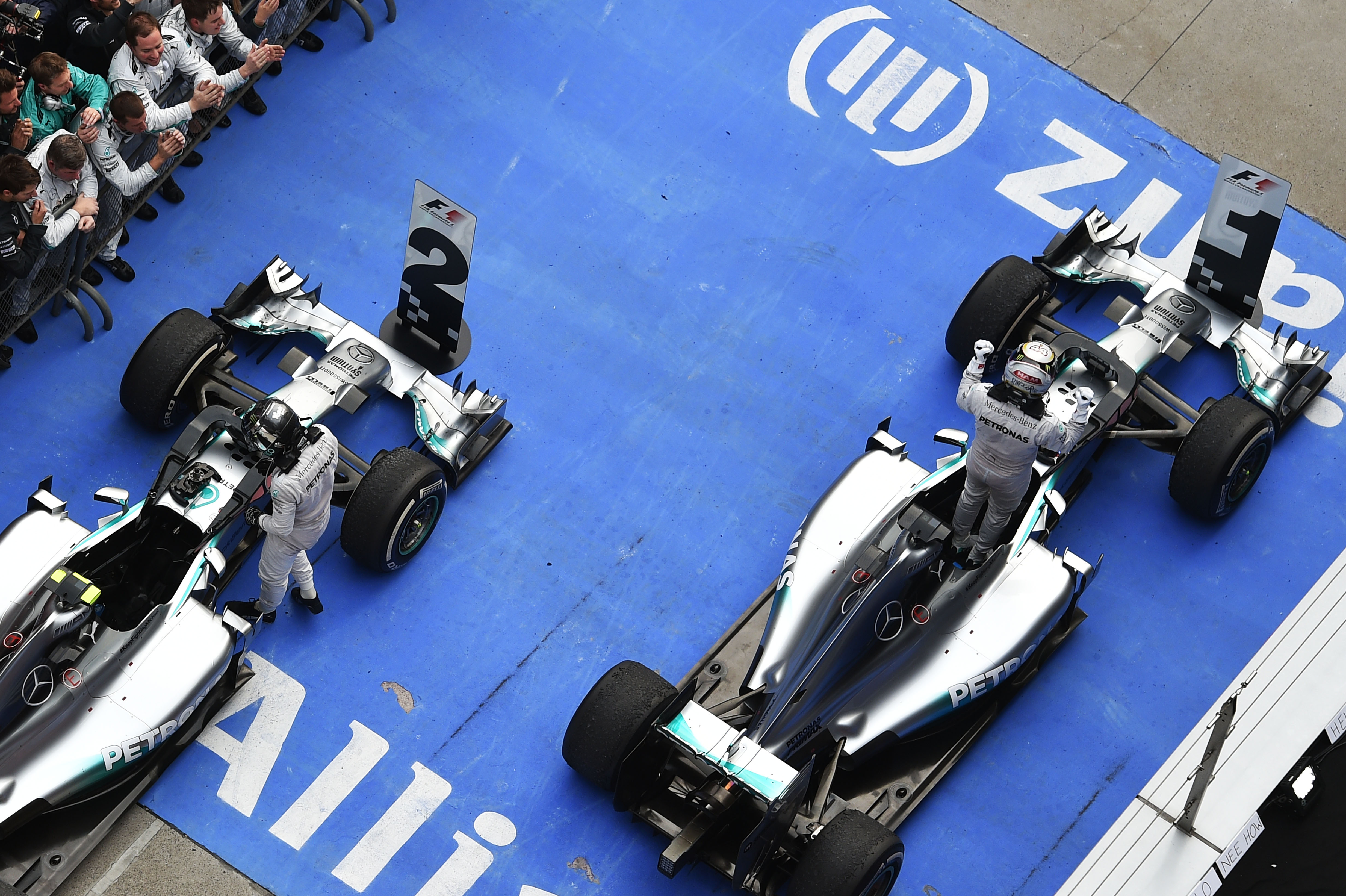 Hamilton: ‘Ik heb Rosberg nog niet verslagen’