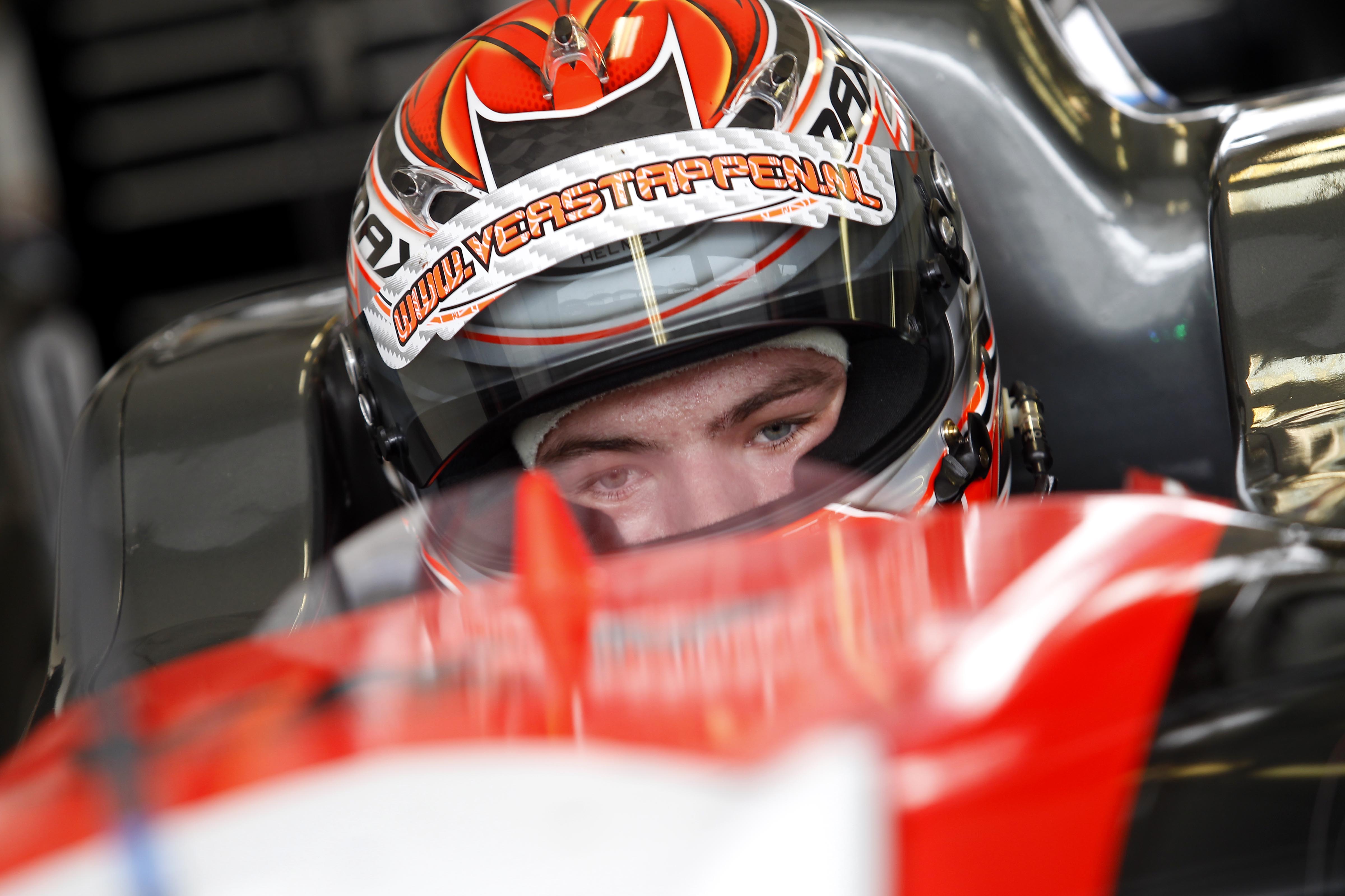 Verstappen bovenaan in Formule 3-test