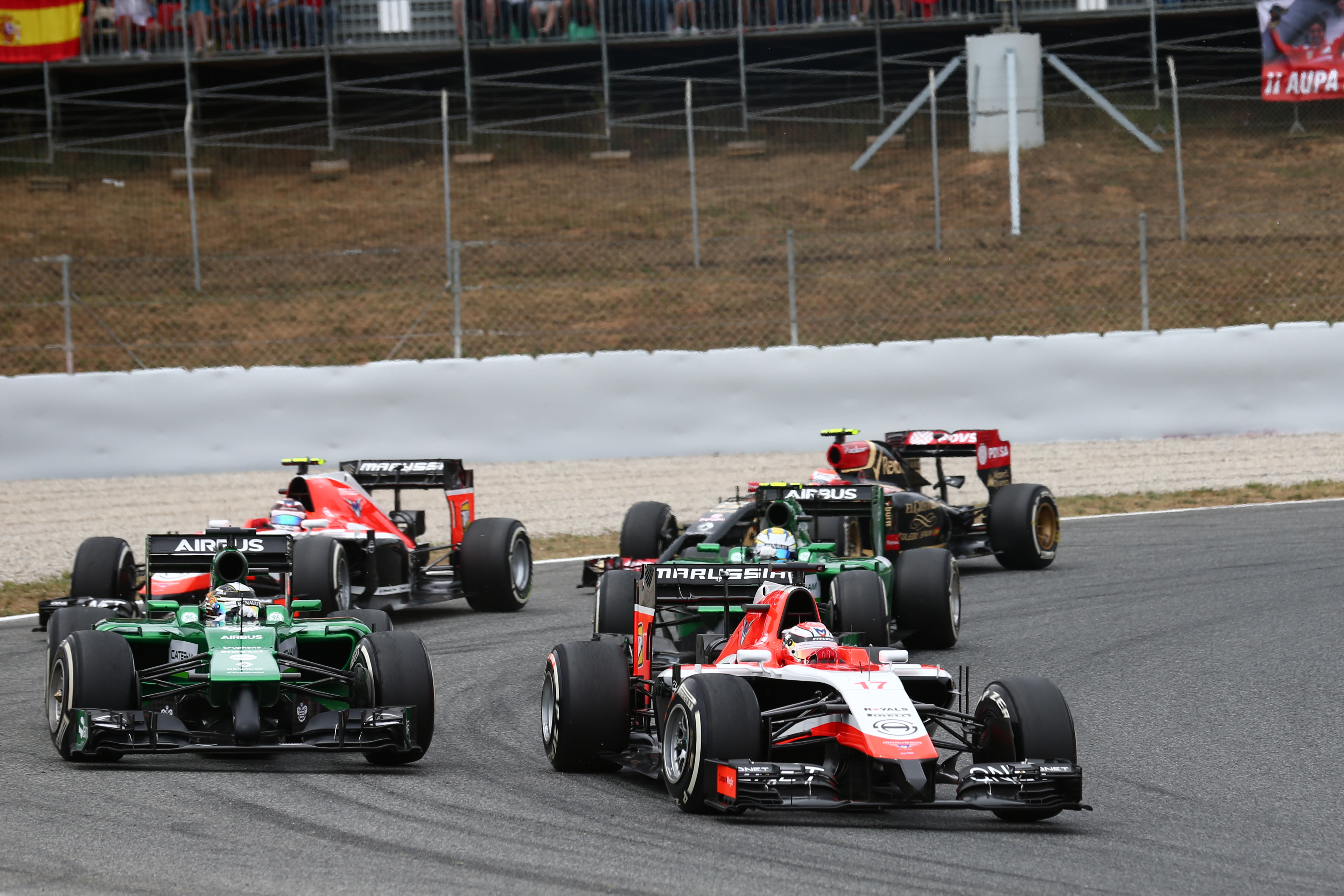 Marussia blijft Caterham de baas