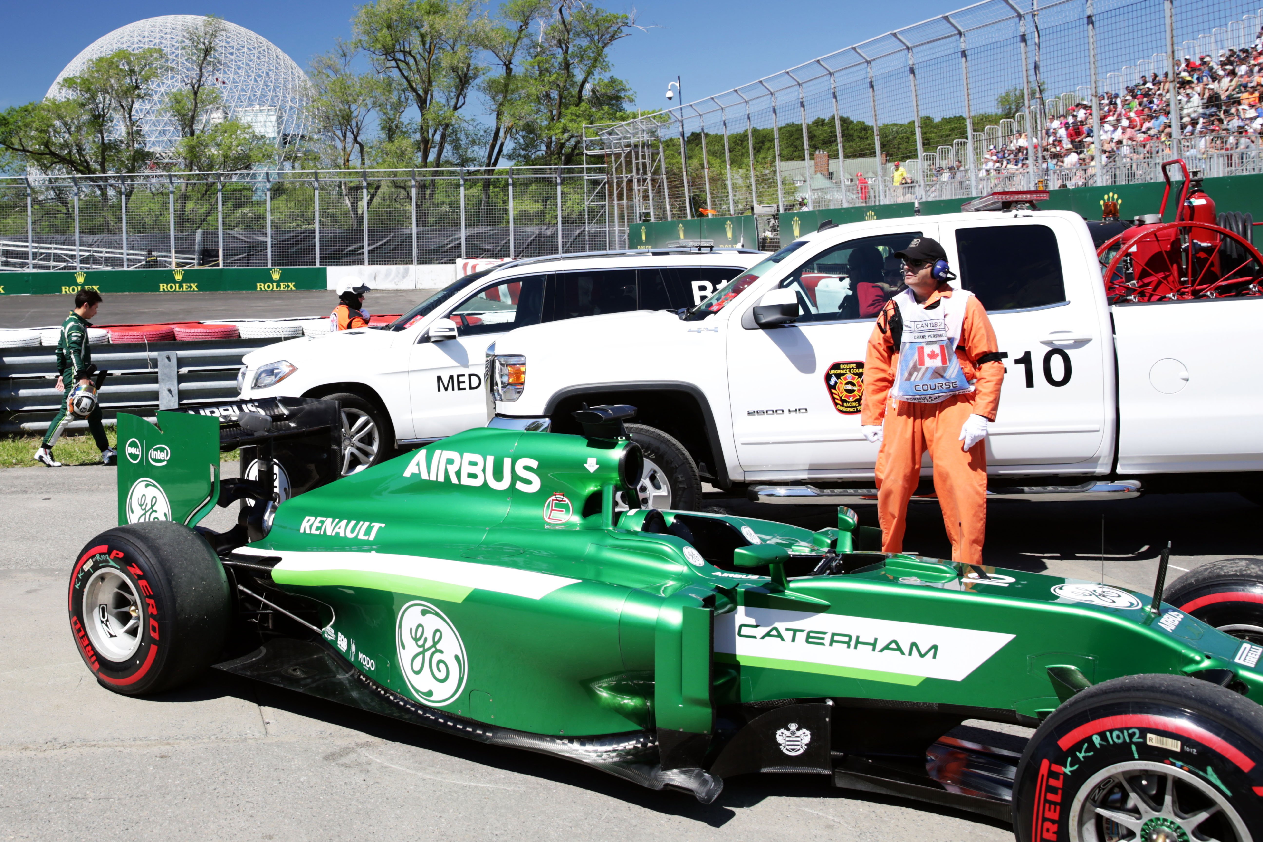 Caterham kan snel inpakken in Canada