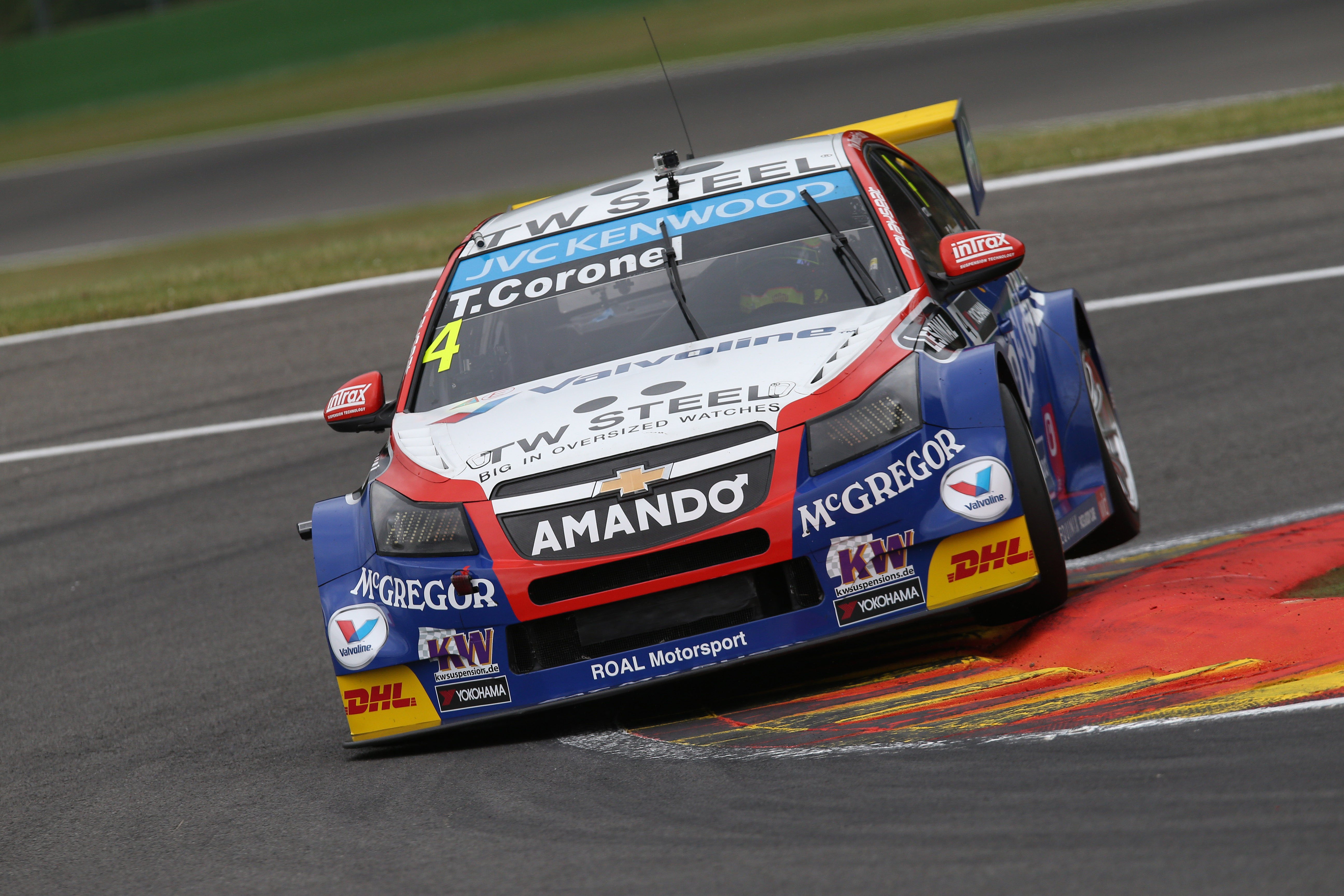 WTCC: Podium voor Coronel op Spa