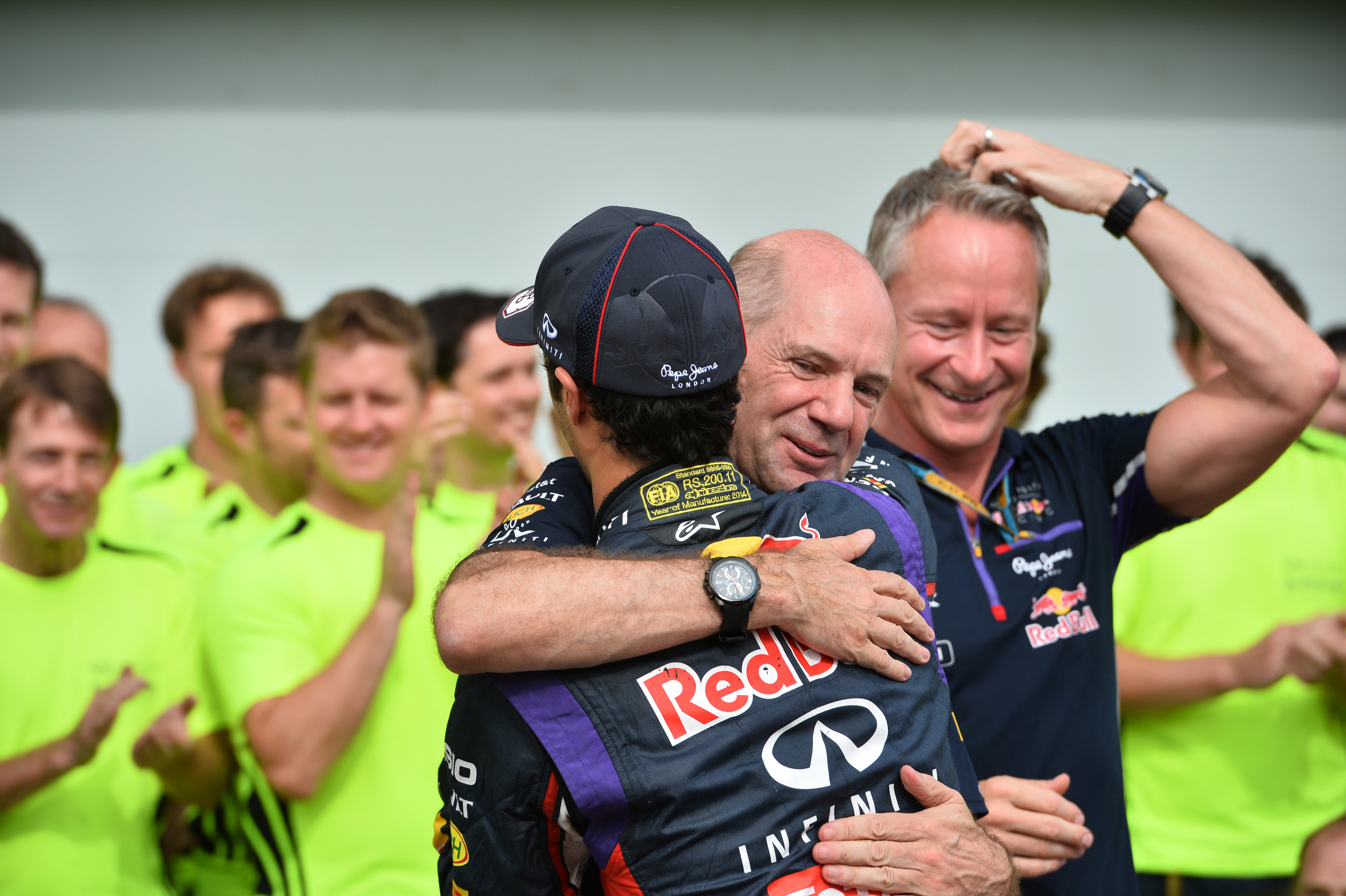 Newey onder de indruk van Ricciardo’s kalmte