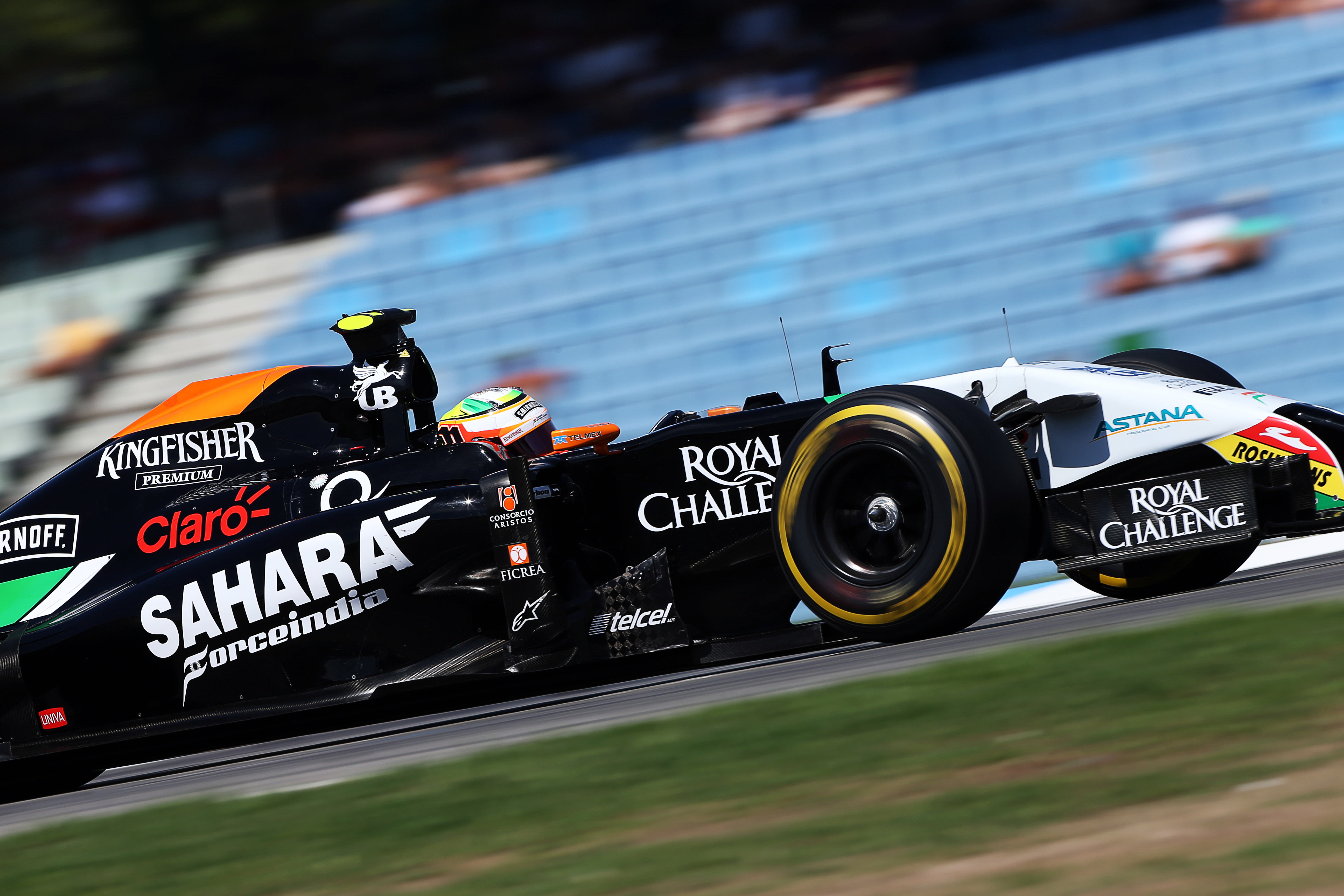 Force India-coureurs houden elkaar in evenwicht