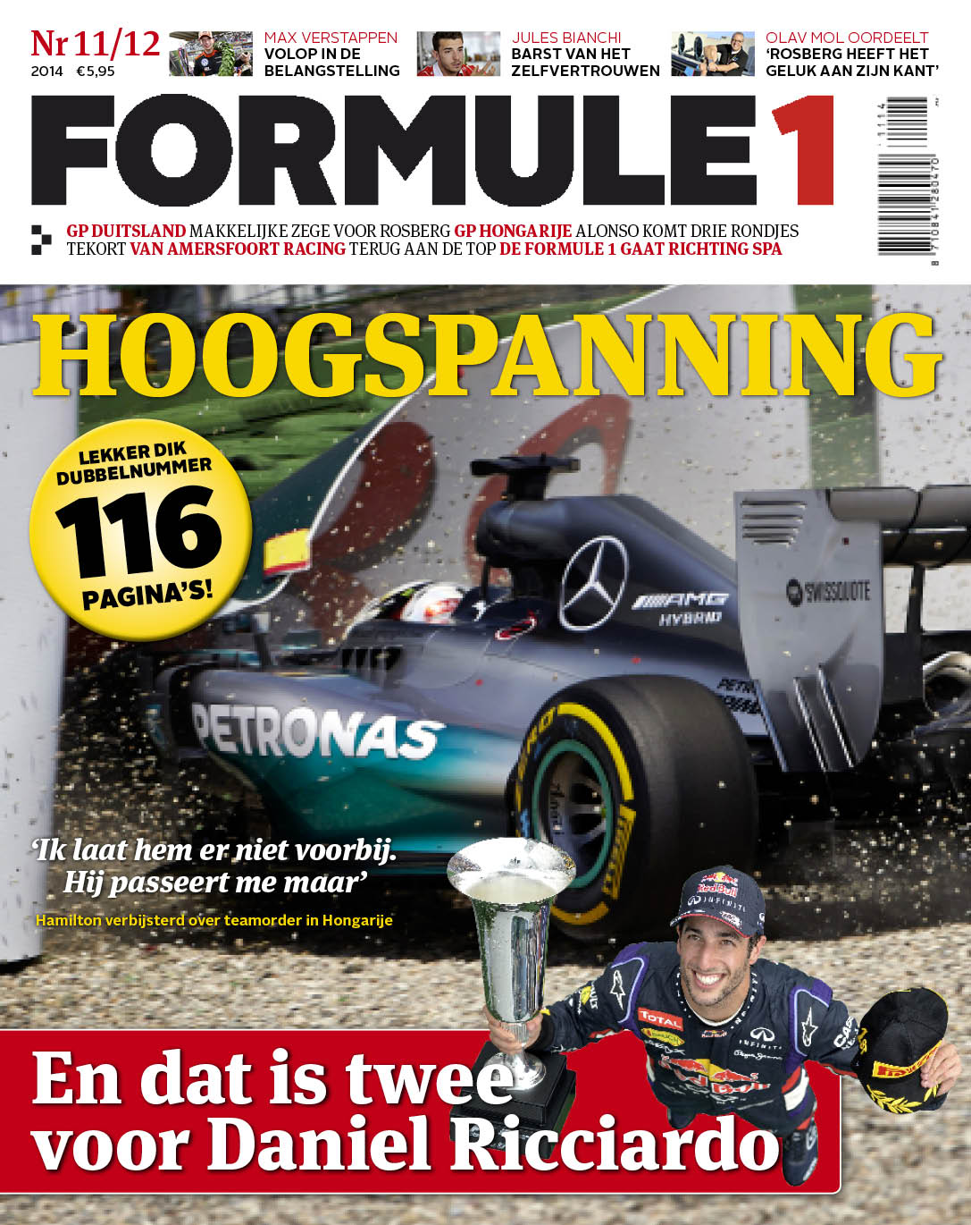 Formule 1 nr. 11/12 is uit!