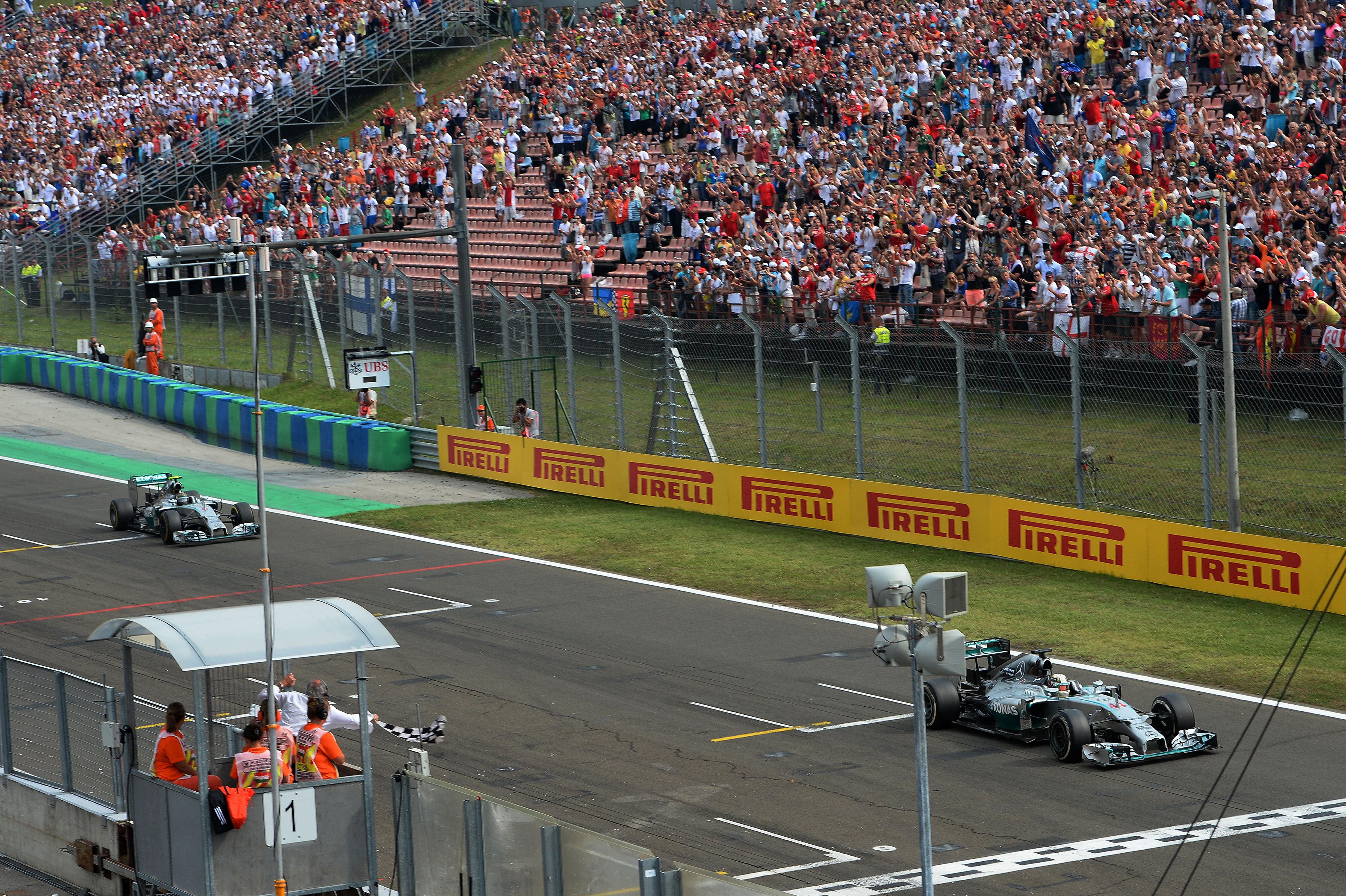 Mercedes gaat weer in gesprek over teamorders