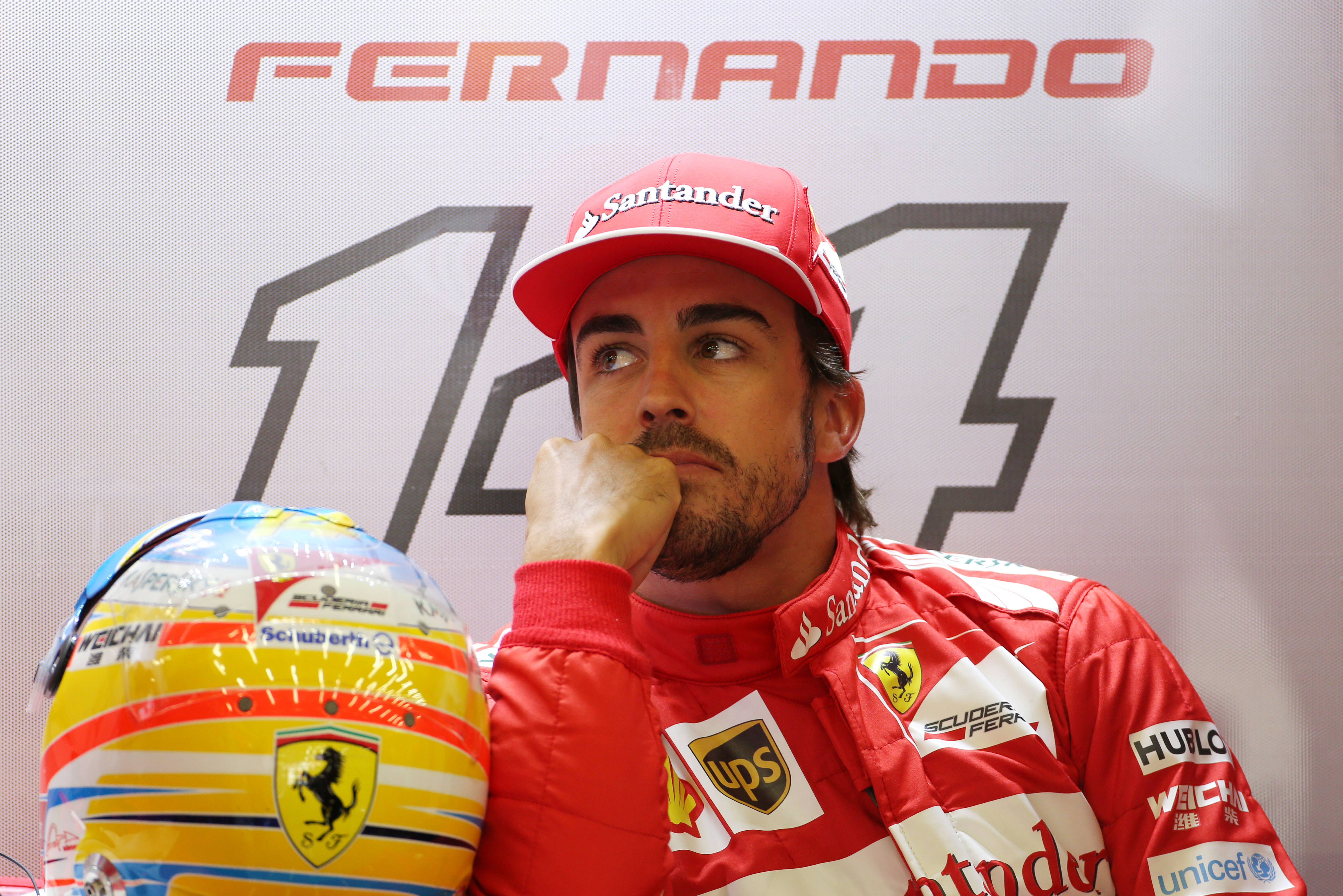 Alonso niet van plan Ferrari te verlaten