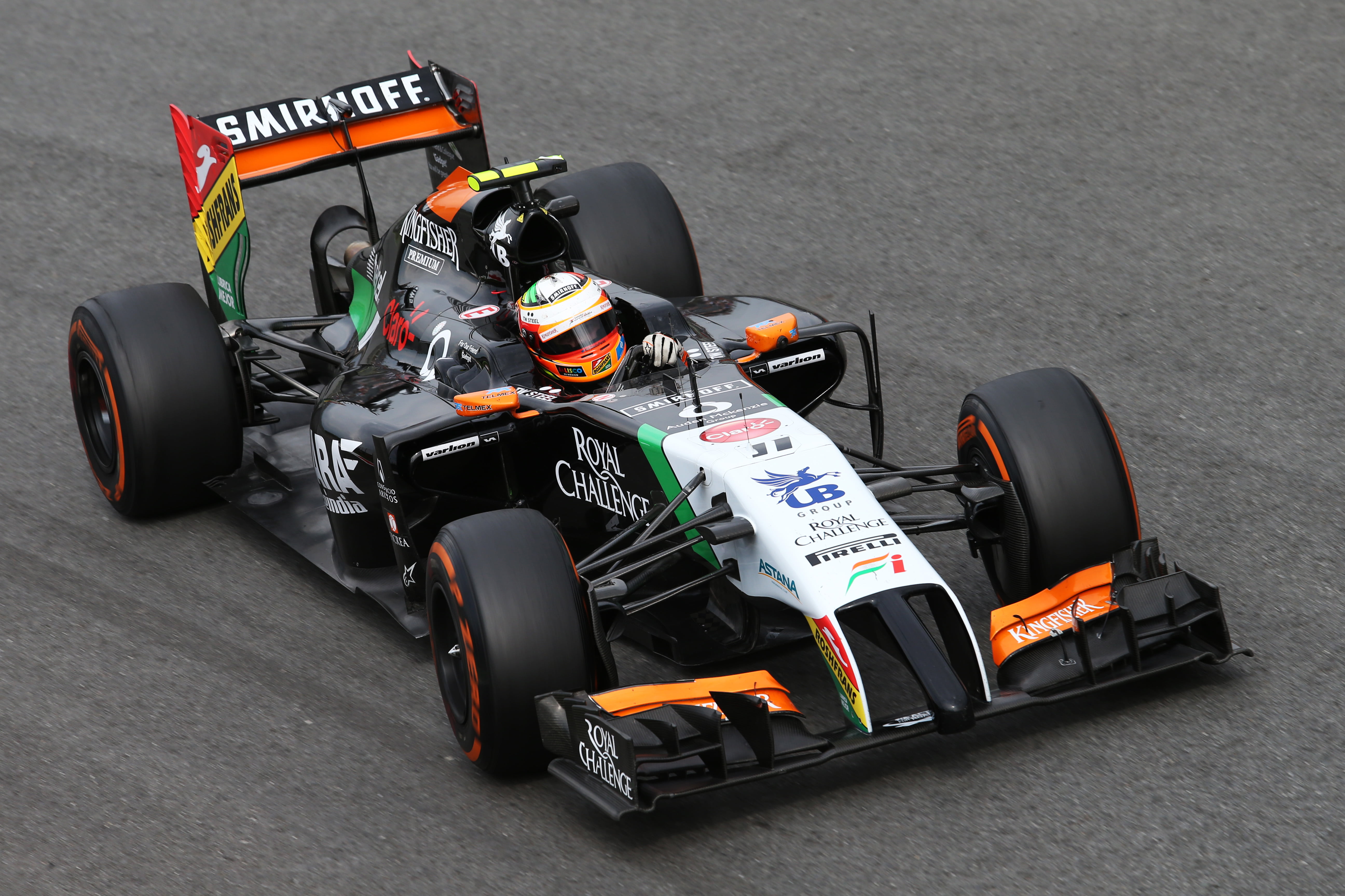 Force India niet ontevreden na eerste dag