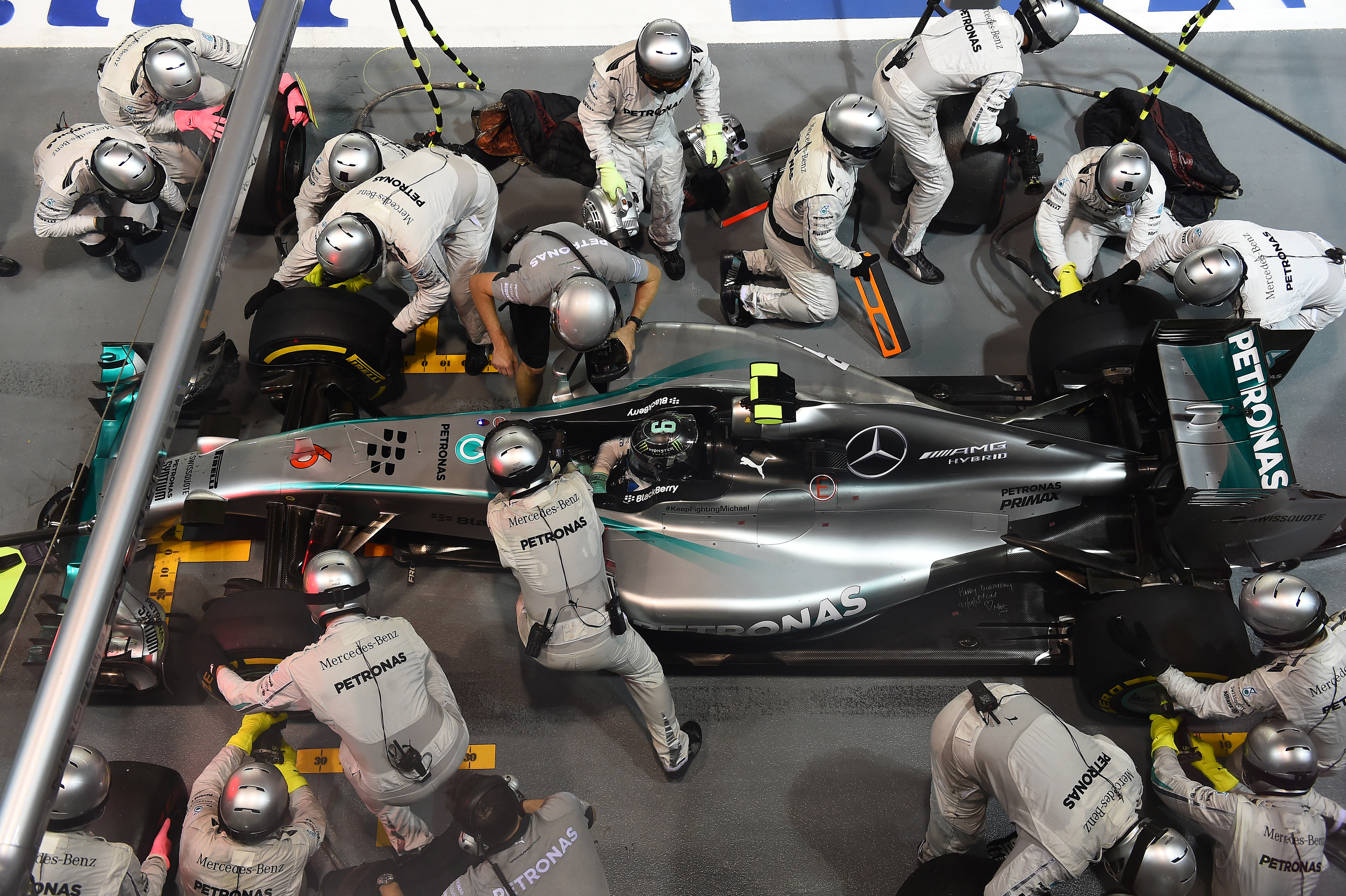 Mercedes weet oorzaak problemen Rosberg