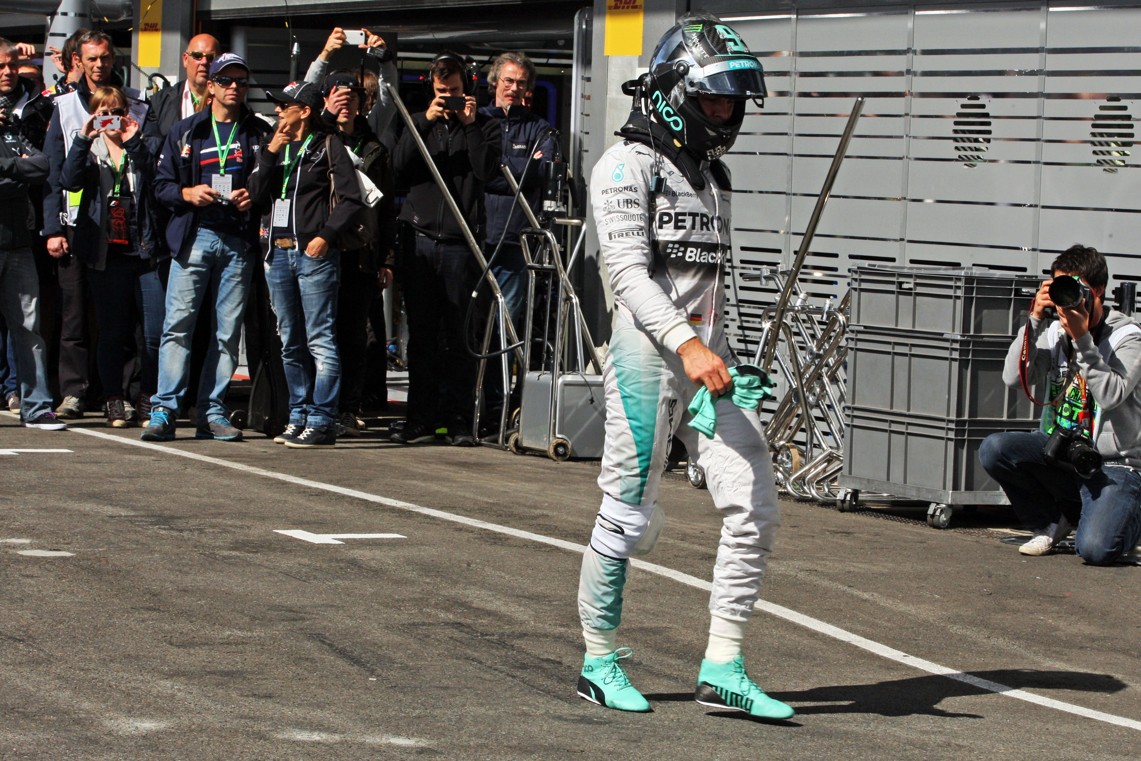 Rosberg: ‘Heb wel even met situatie uit Spa gezeten’