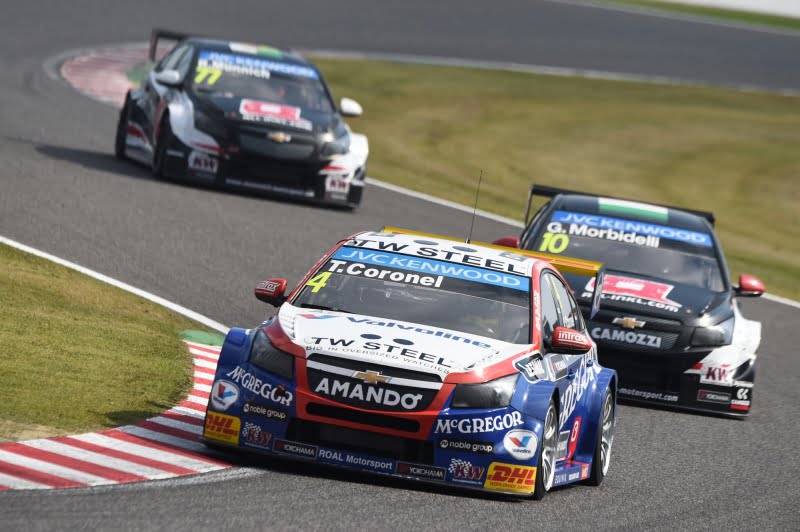 WTCC: Net geen podium voor Coronel op Suzuka