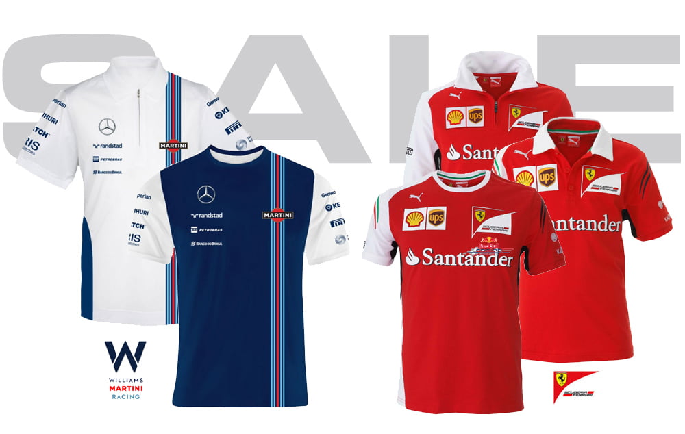 Herinnering: Sale in de Formule 1 Shop!