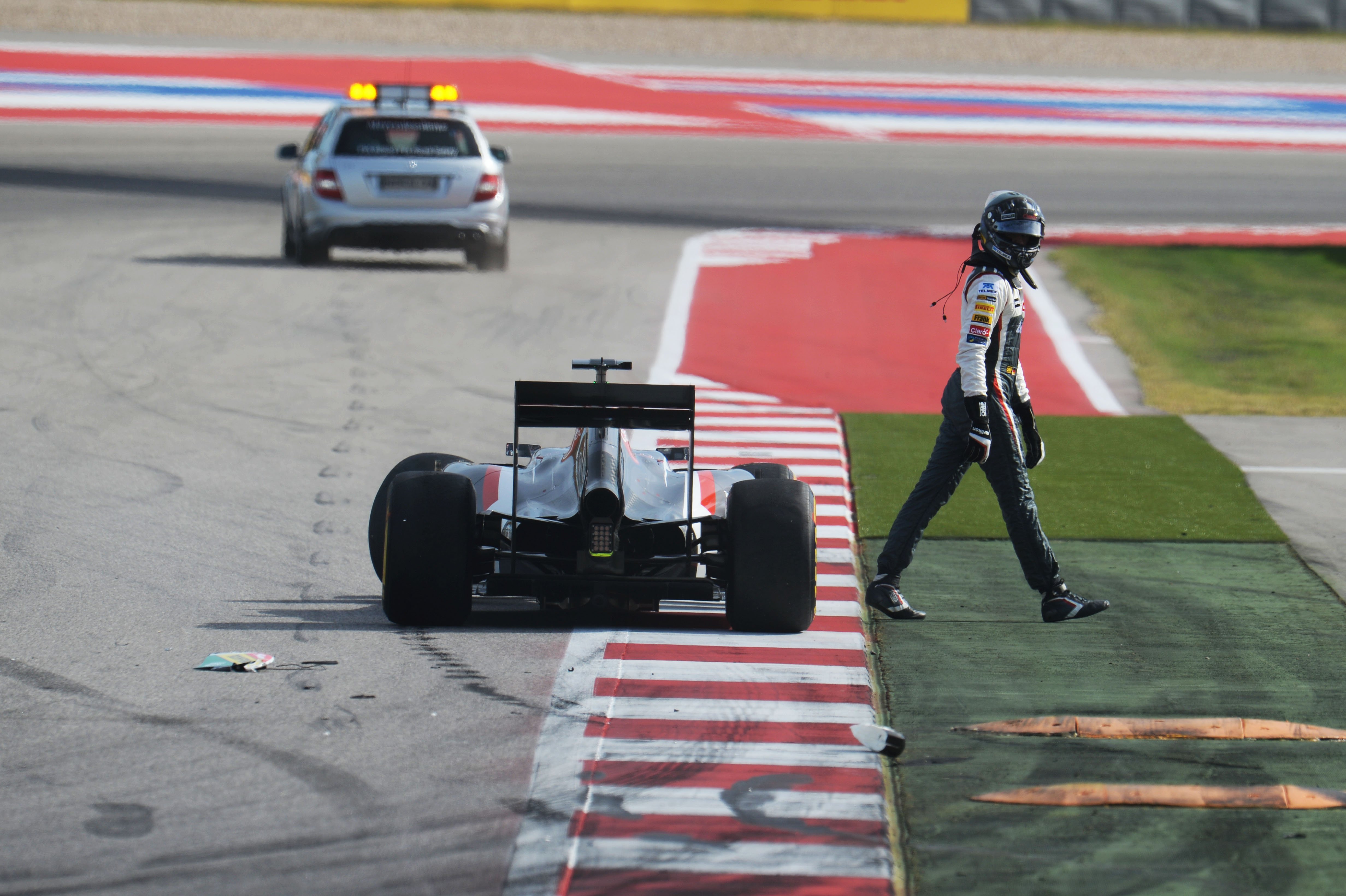 Sutil en Van der Garde in de wachtkamer bij Sauber