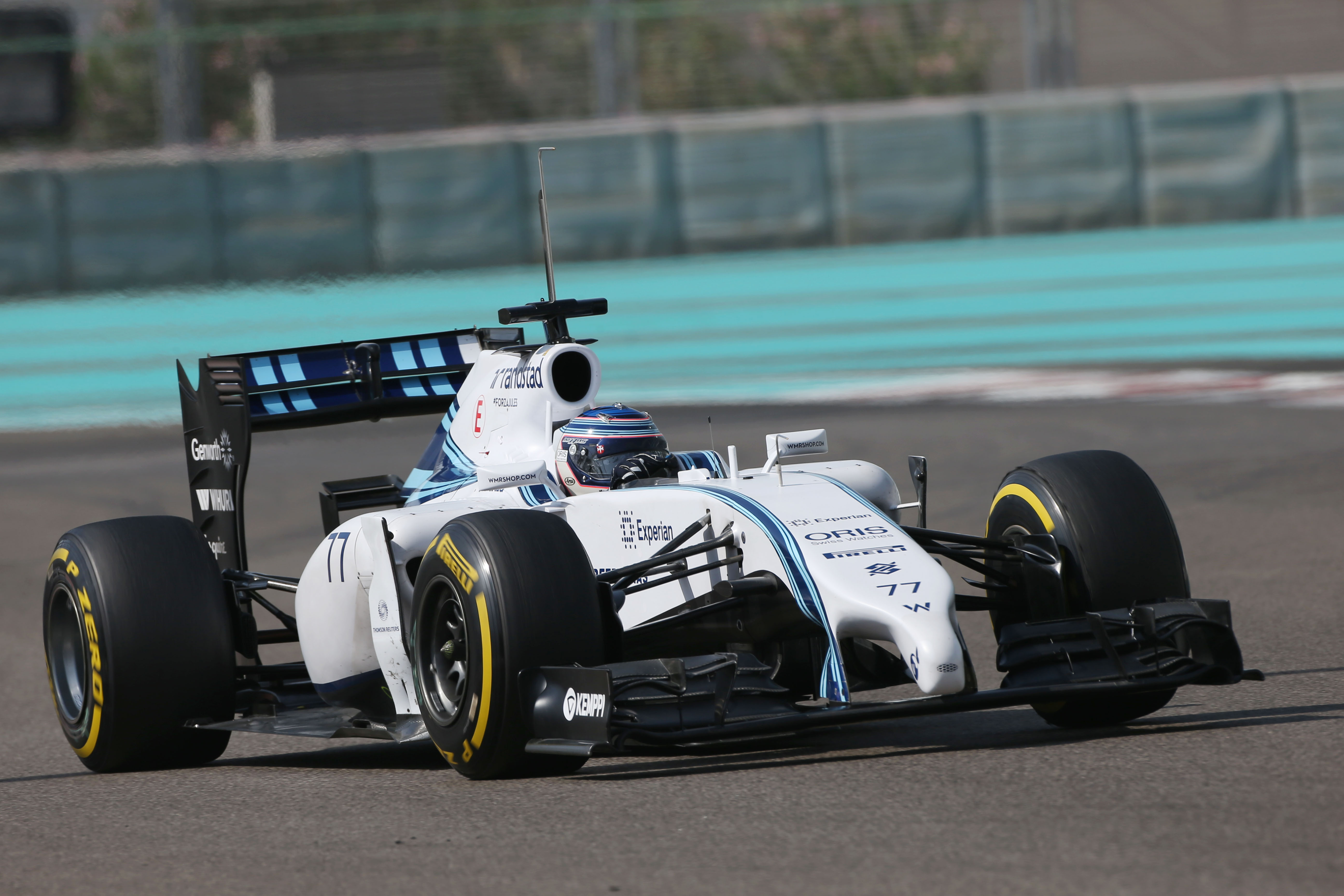 Bottas snelste op eerste testdag Abu Dhabi