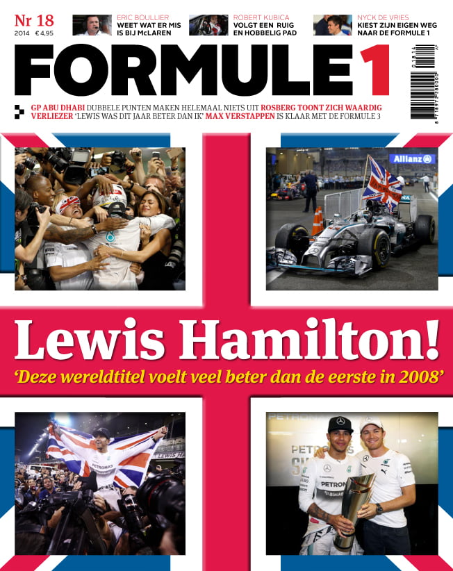 Formule 1 nr. 18 is uit!