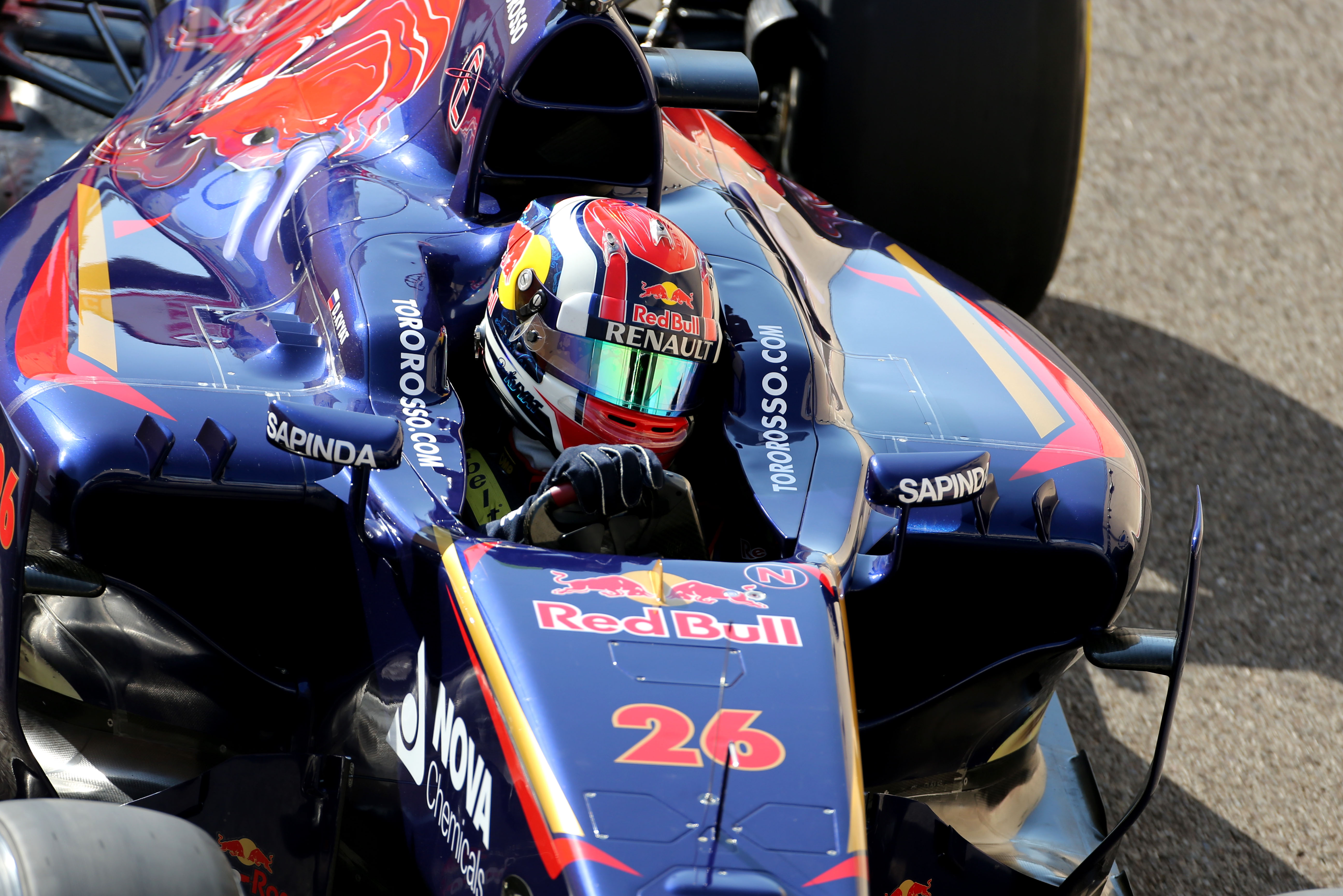 Kvyat gaat Red Bull-avontuur open in