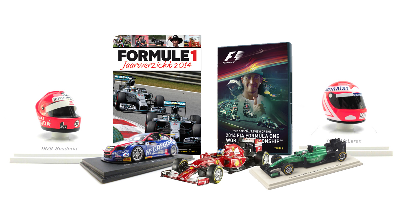 De leukste kerstcadeaus in de Formule 1 Shop!