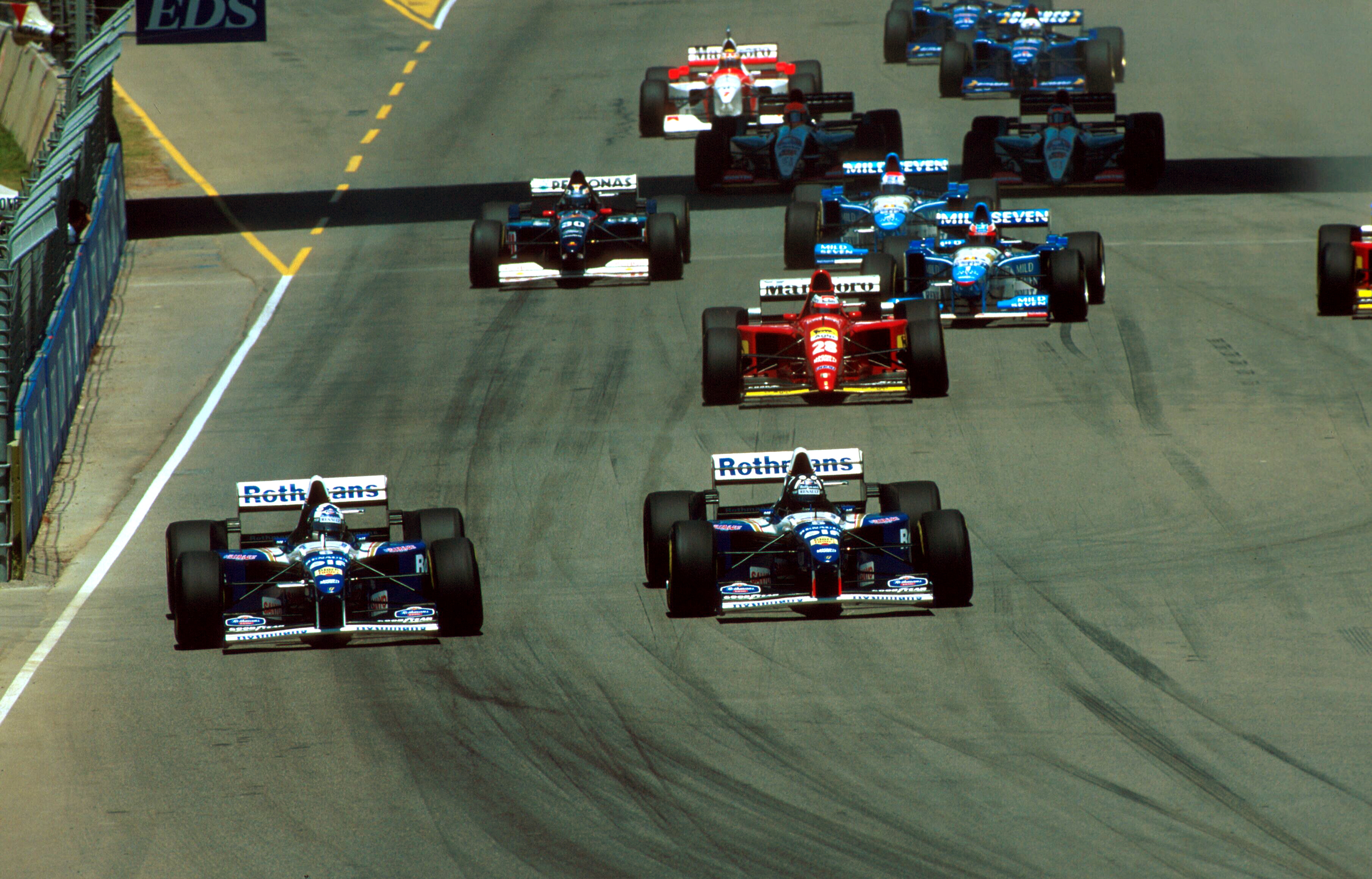 Adelaide GP Australië F1 1995