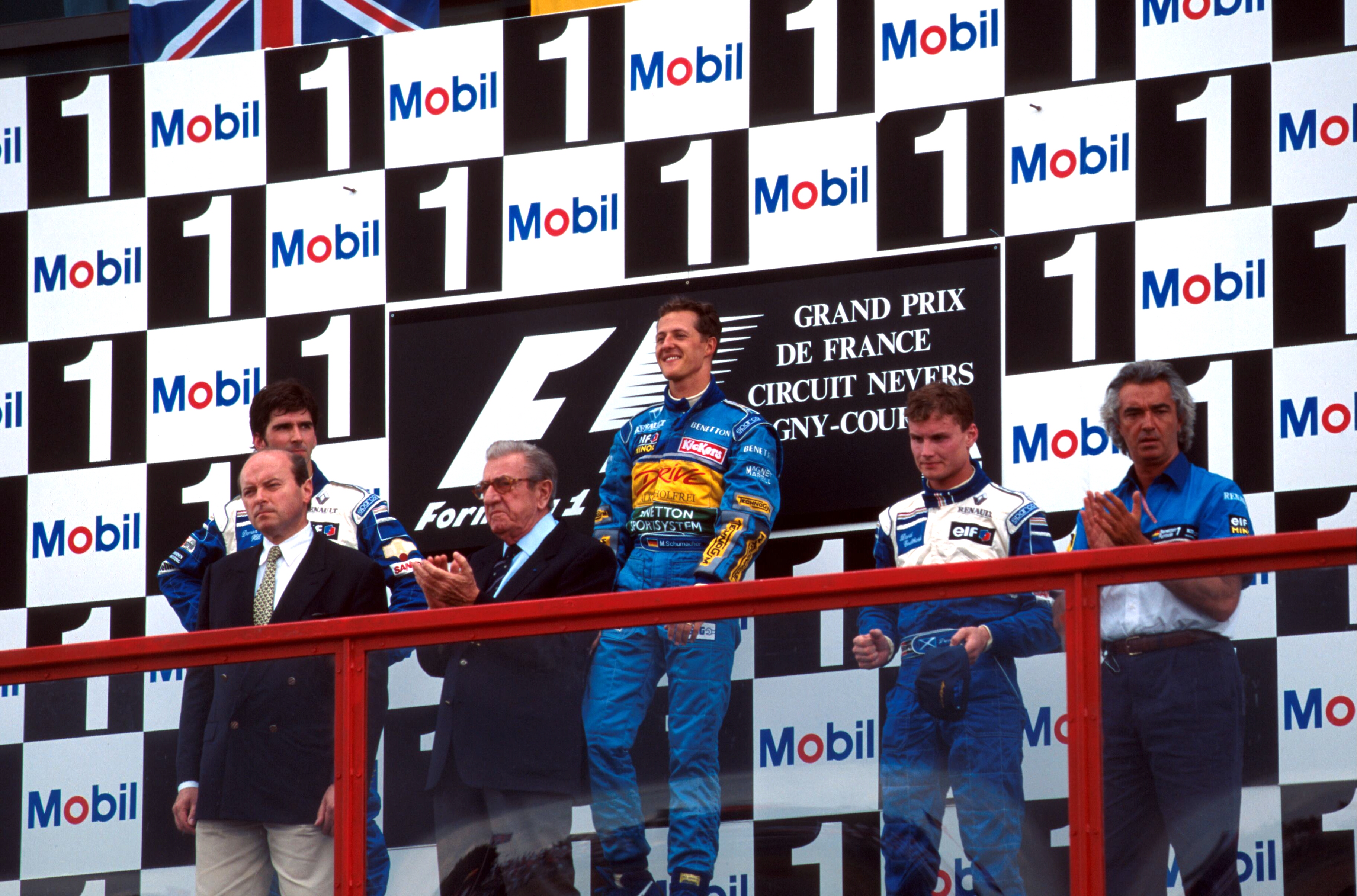 Terugblik 1995: Boze Schumacher niet te stoppen