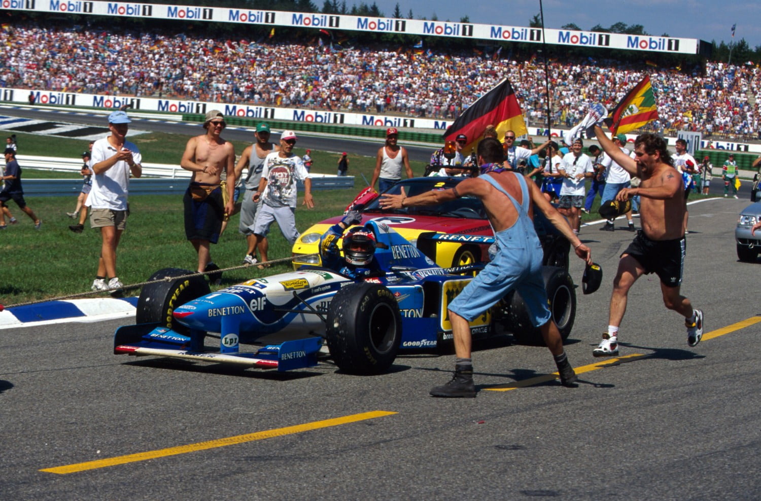 Terugblik 1995: Schumacher held in eigen huis