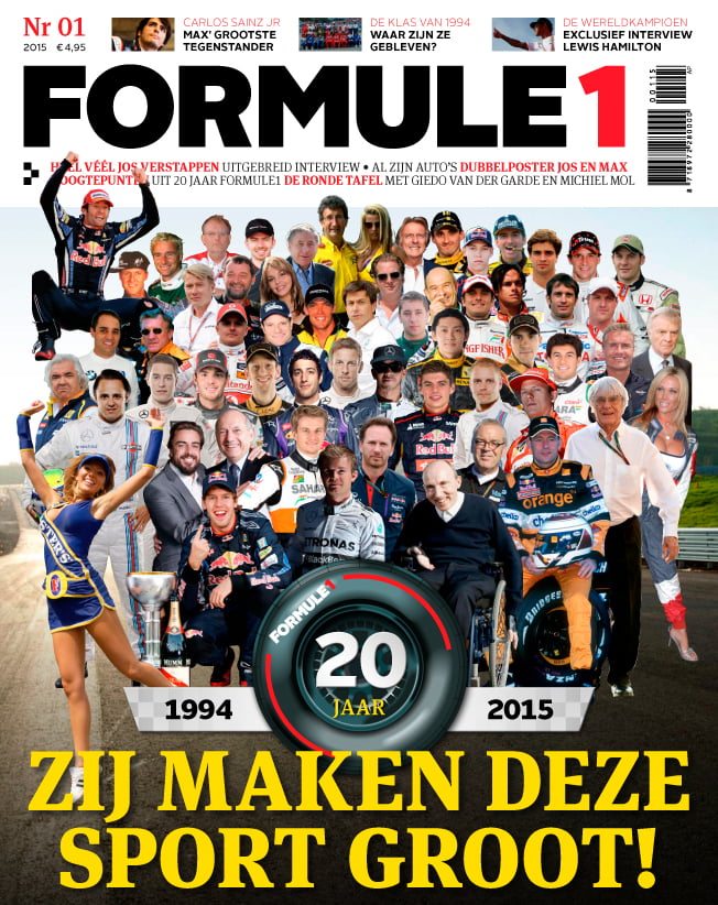 Formule 1 nr. 1 is uit!