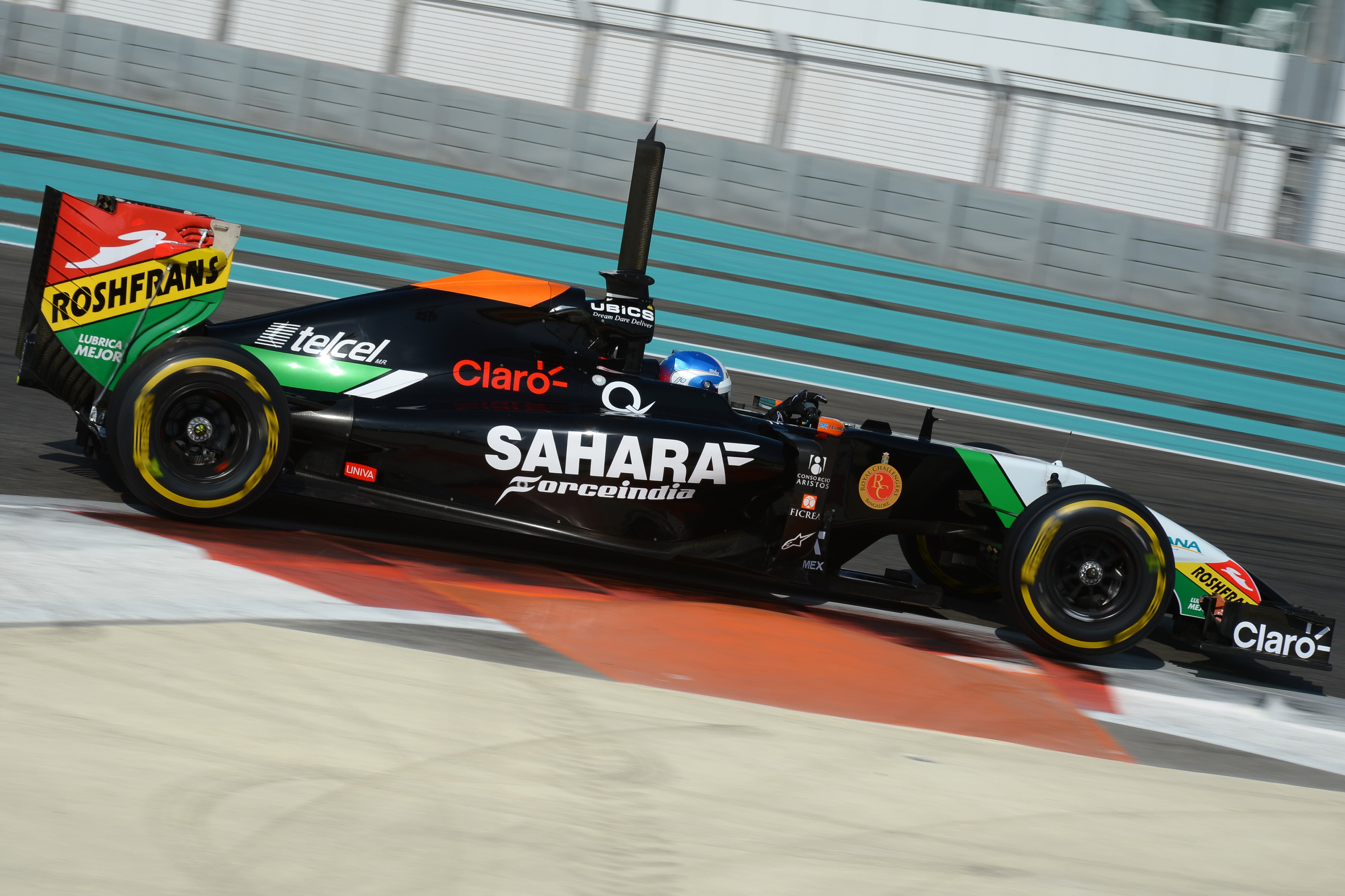 Nieuwe Force India niet in eerste wintertest